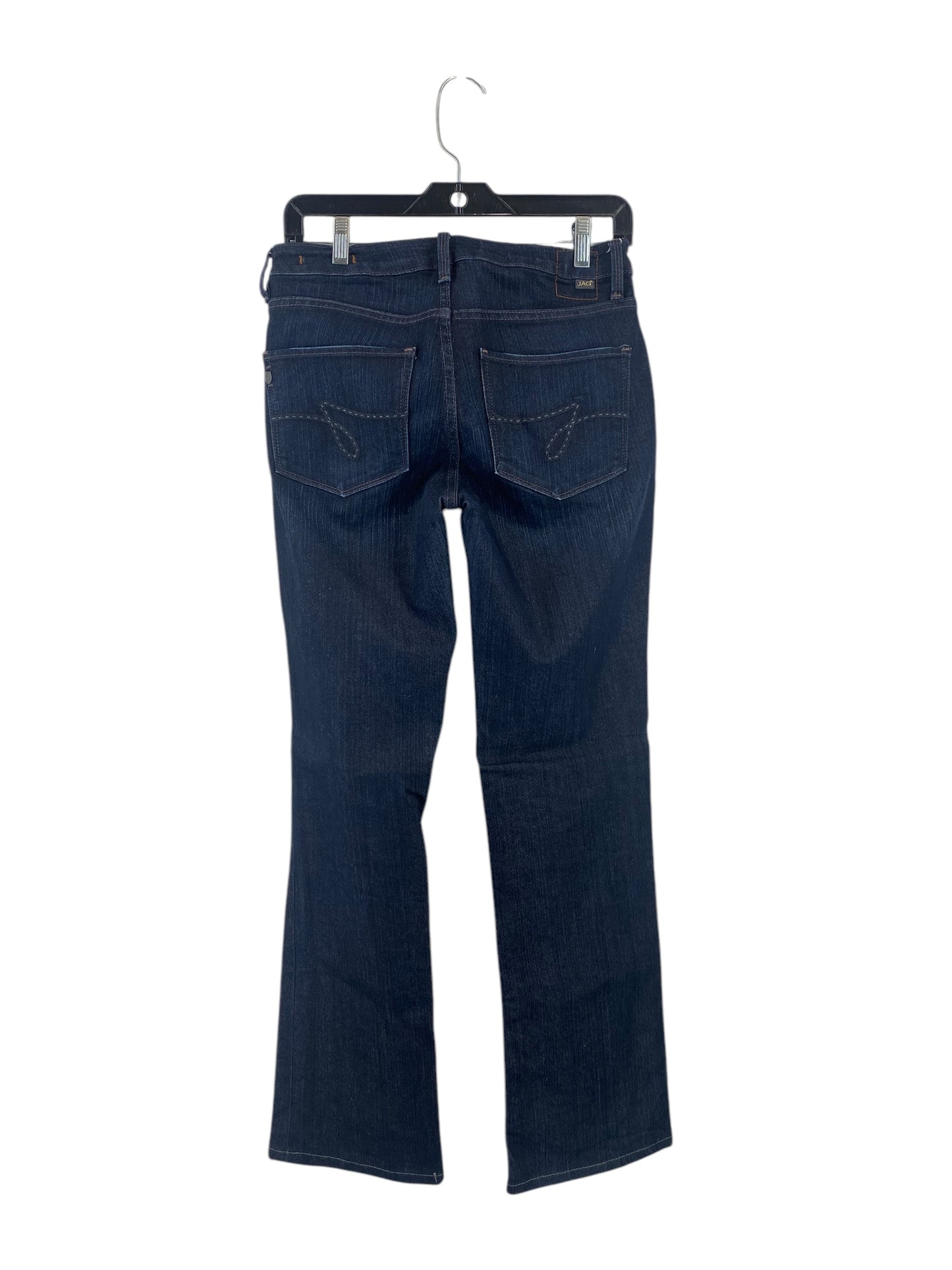 Jeans Boot Cut By Jag In Blue Denim, Size: 4