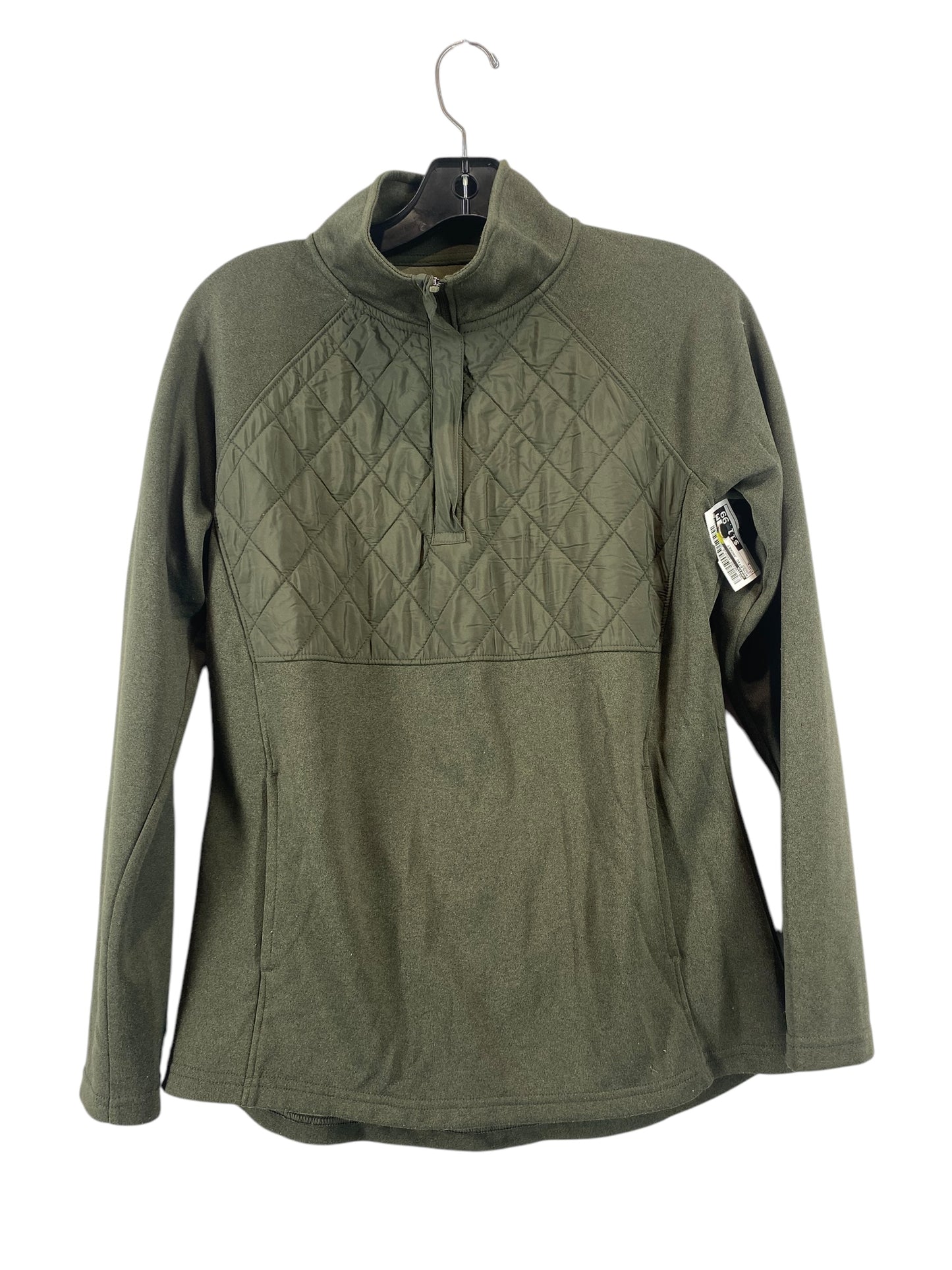 Athletic Jacket By Avia In Green, Size: S