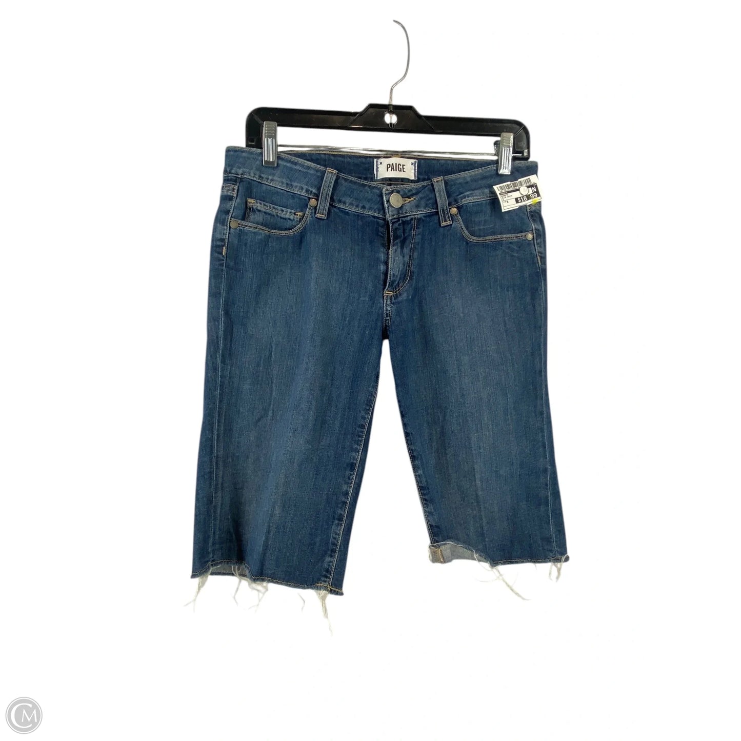 Shorts By Paige In Blue Denim, Size: 6