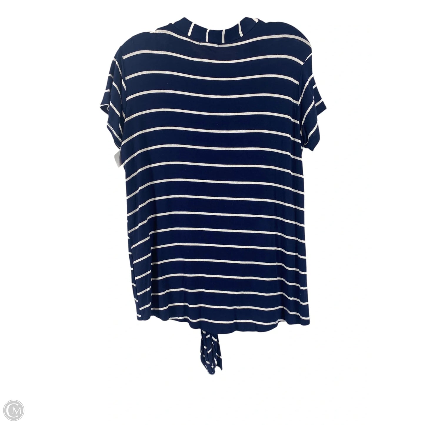 Top Short Sleeve By Mon Ami In Striped Pattern, Size: S