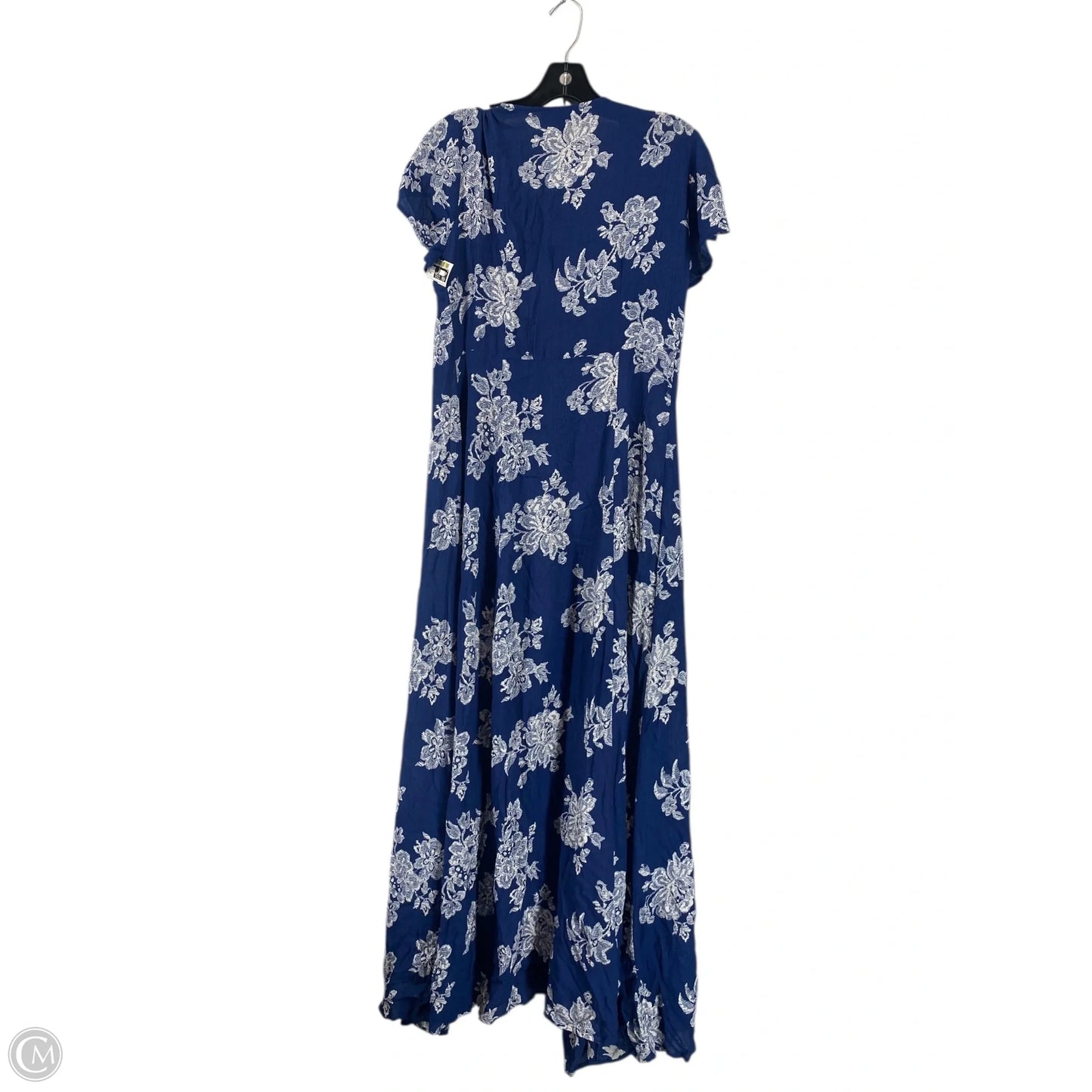 Dress Casual Maxi By Lulus In Blue & White, Size: Xs