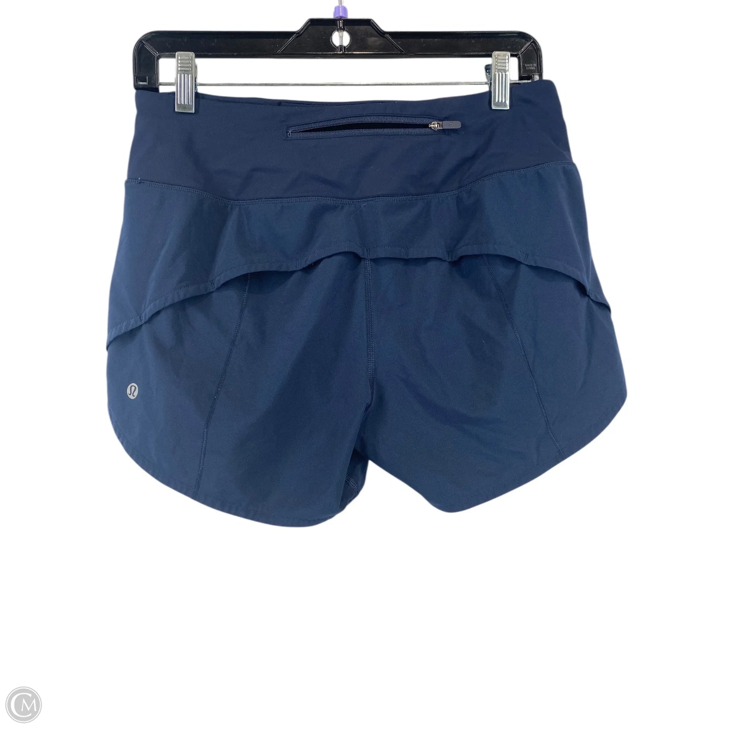 Athletic Shorts By Lululemon In Navy, Size: 6