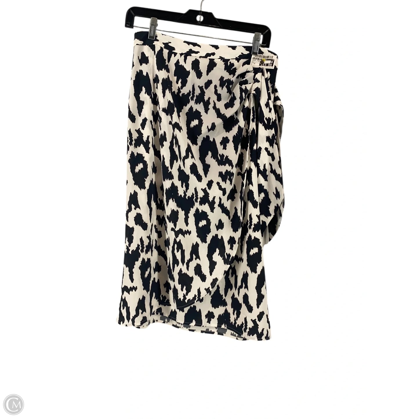 Skirt Midi By Gibson And Latimer In Black & White, Size: 8