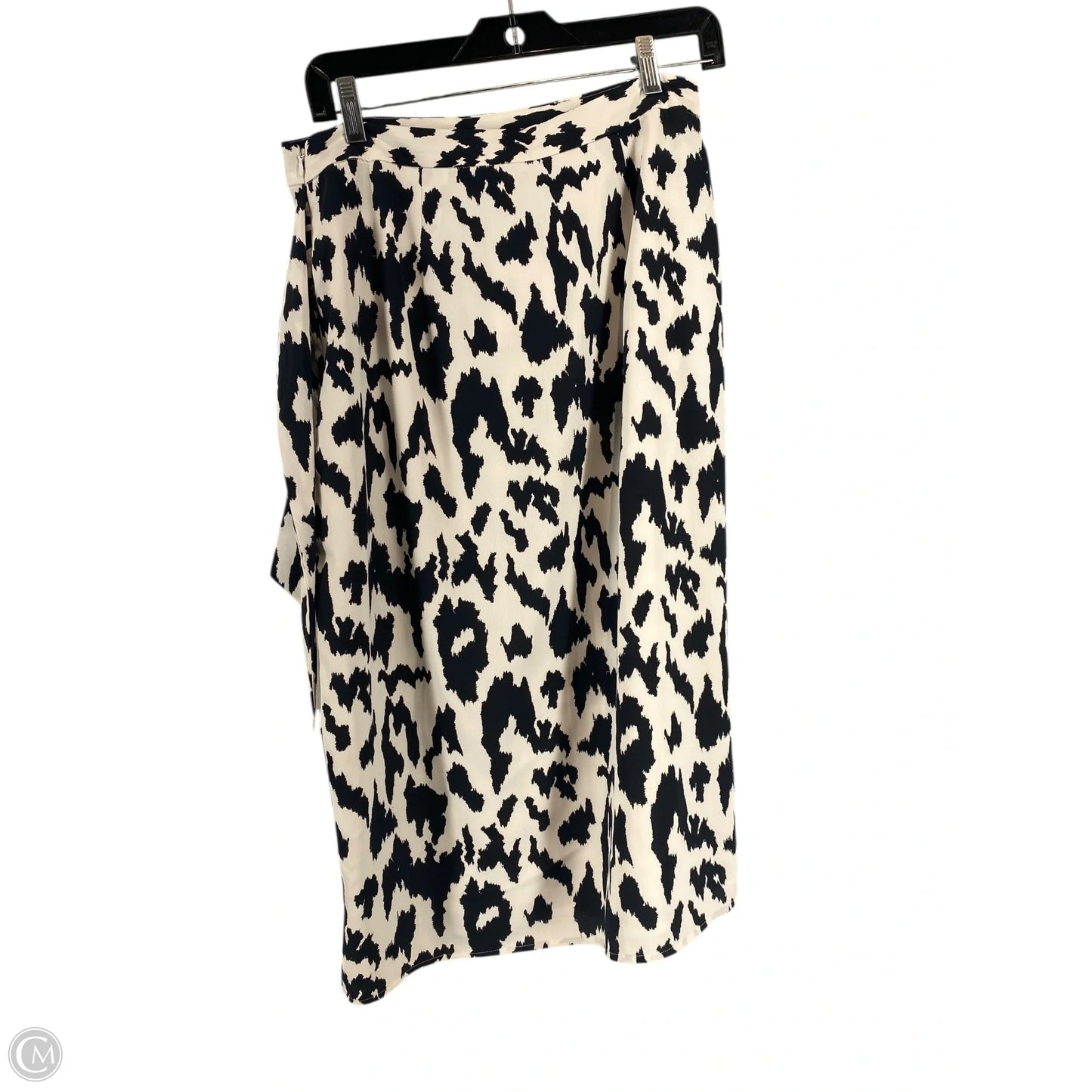 Skirt Midi By Gibson And Latimer In Black & White, Size: 8
