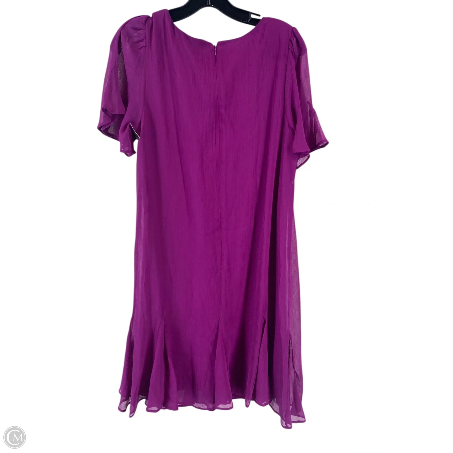 Dress Casual Short By Dkny In Purple, Size: 8