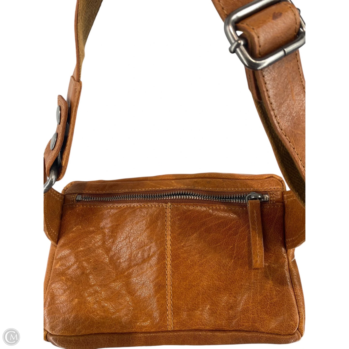 Crossbody Leather By Cma, Size: Medium