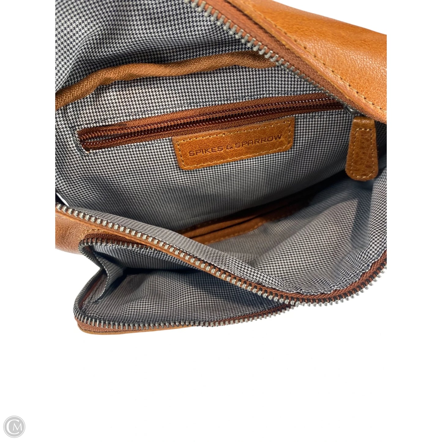 Crossbody Leather By Cma, Size: Medium