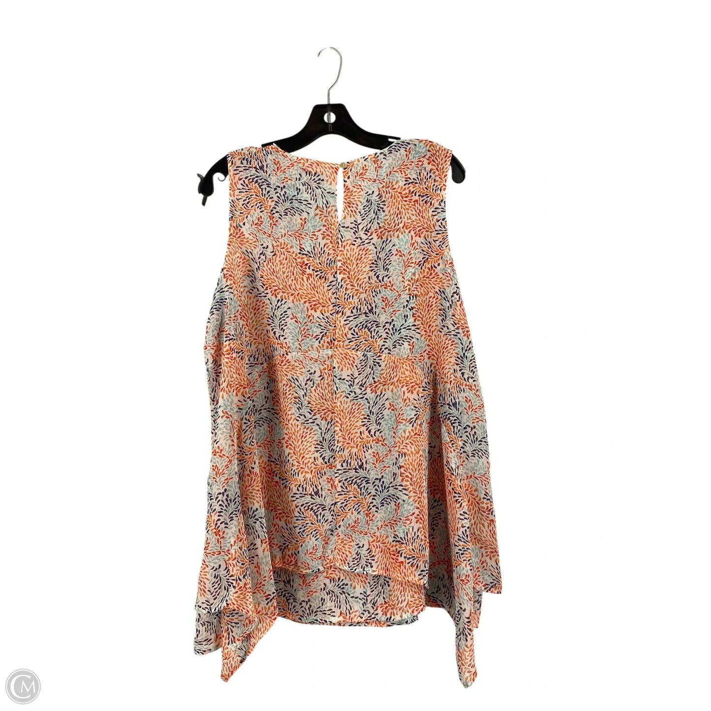 Top Sleeveless By Fever In Multi-colored, Size: L