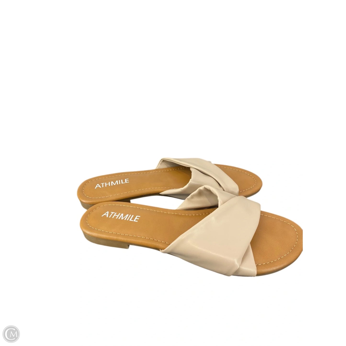 Sandals Flats By Cmc In Tan, Size: 7