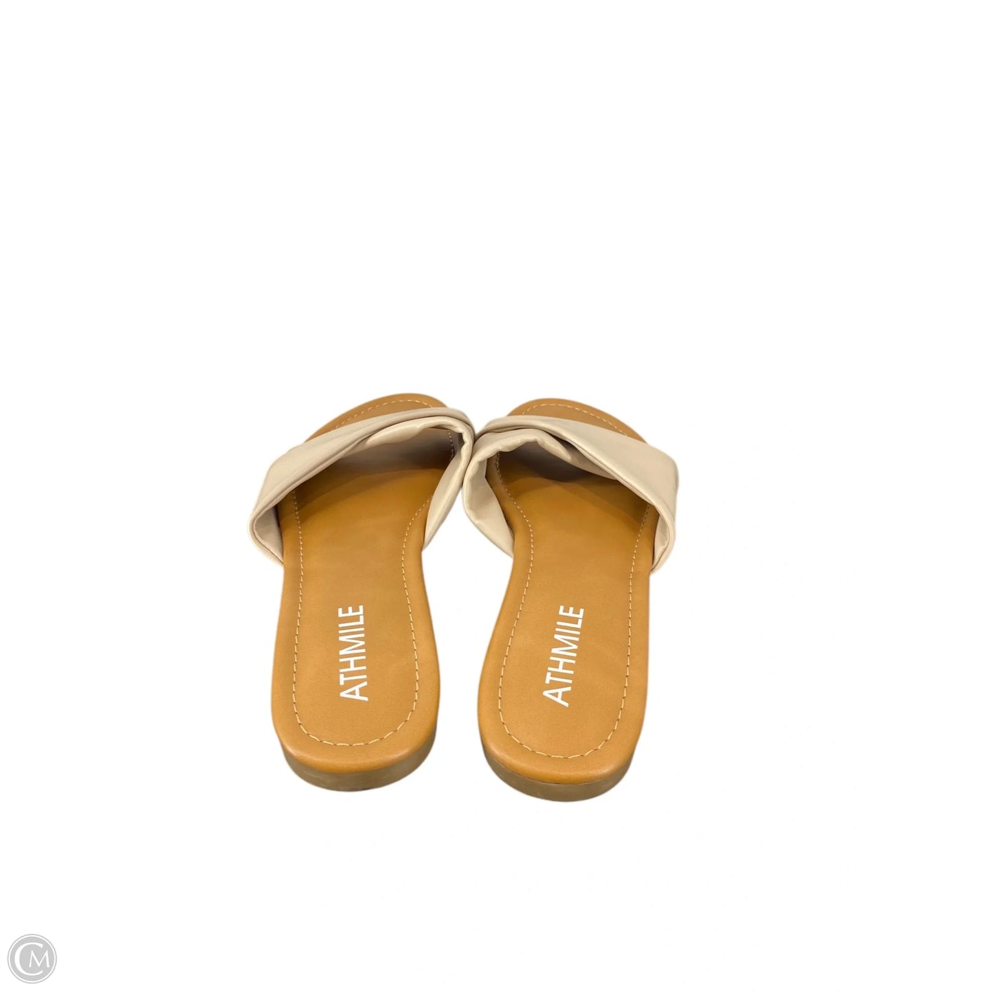 Sandals Flats By Cmc In Tan, Size: 7