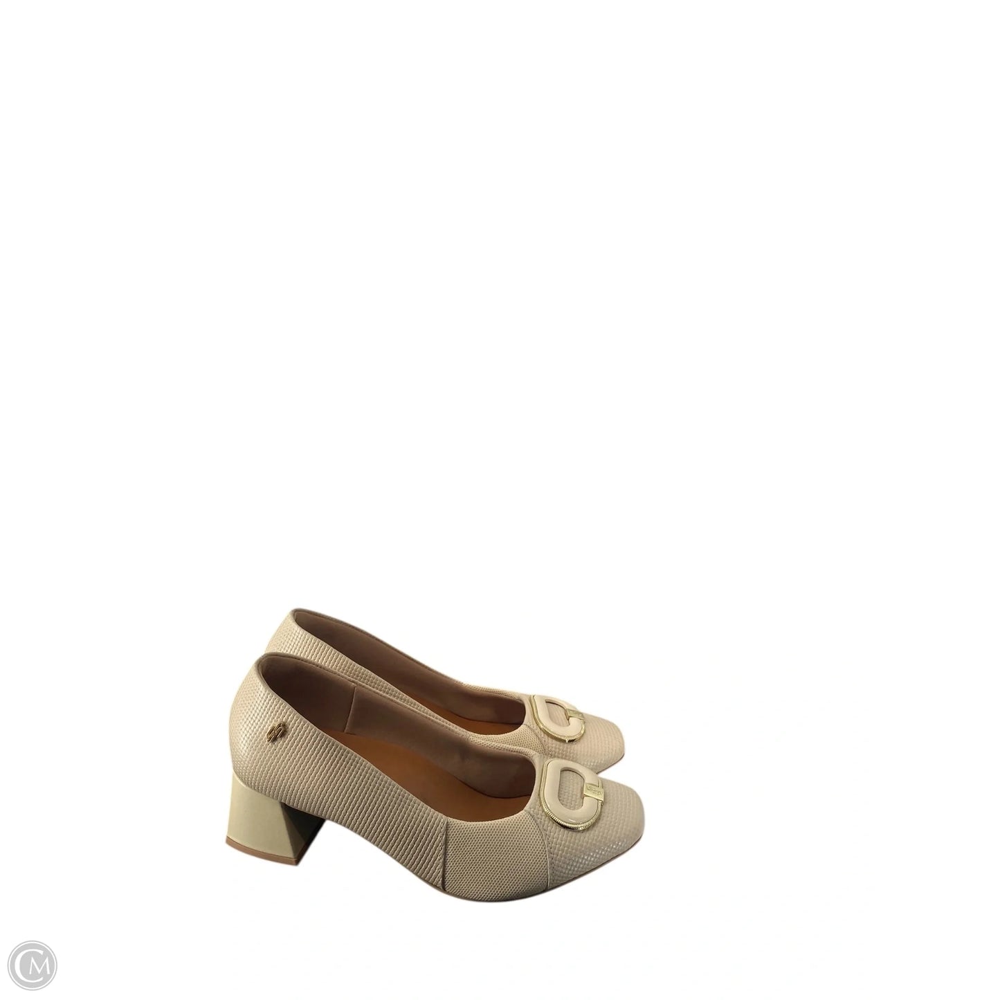 Shoes Heels Block By Cmc In Tan, Size: 6