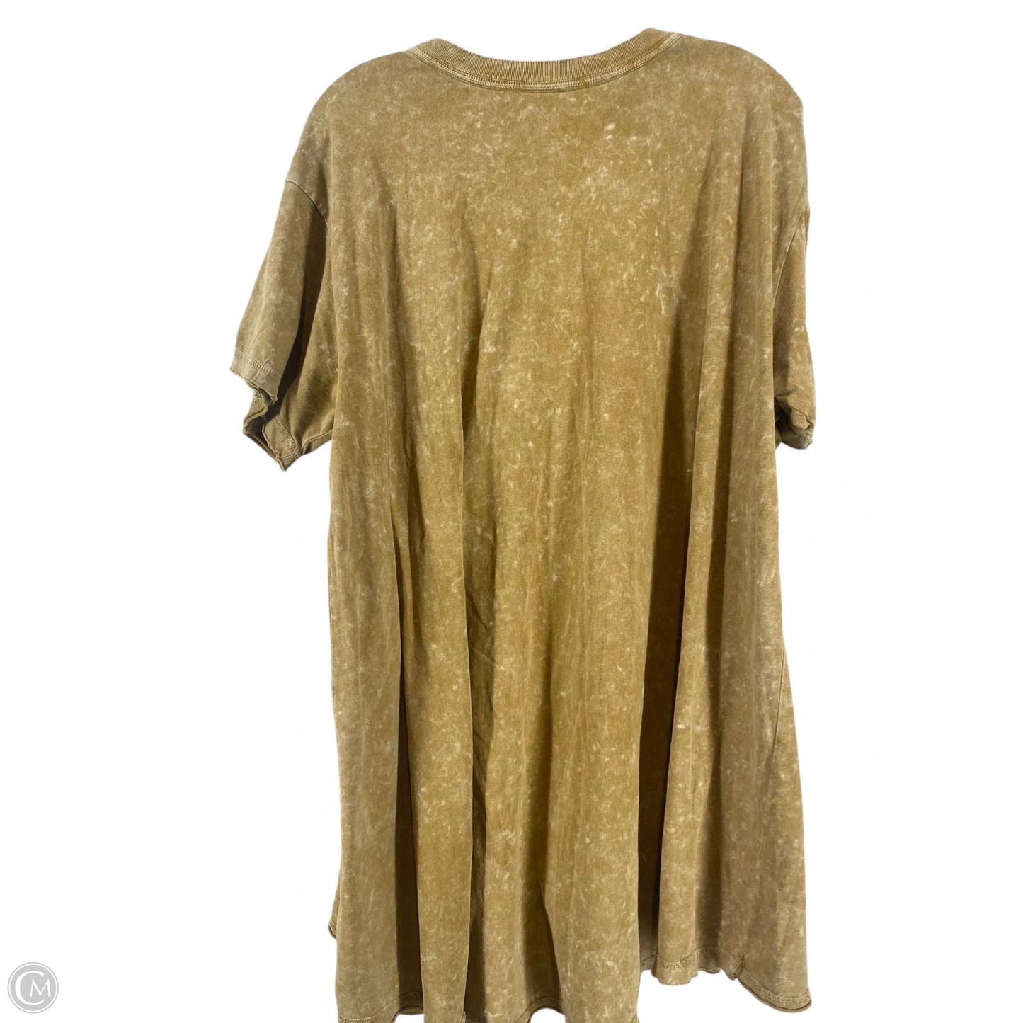 Top Short Sleeve By Free People In Brown, Size: M