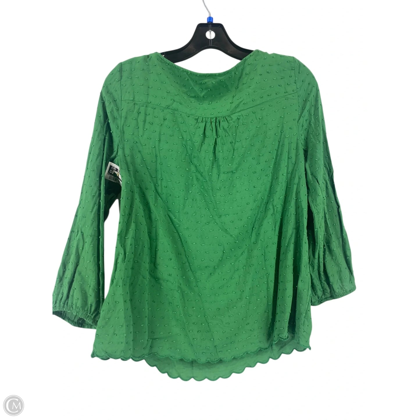 Top 3/4 Sleeve By Maeve In Green, Size: 10