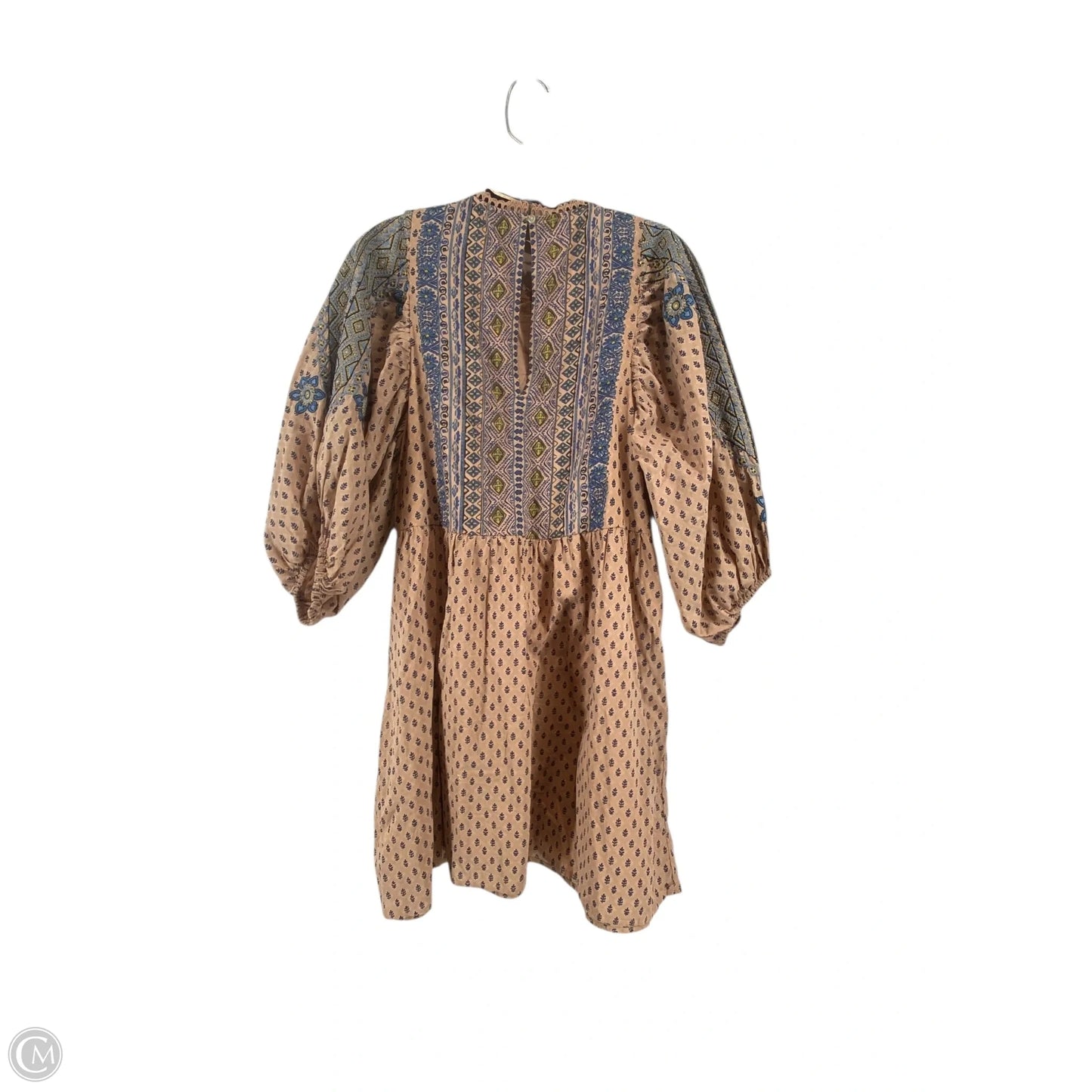 Dress Casual Short By Anthropologie In Peach, Size: S