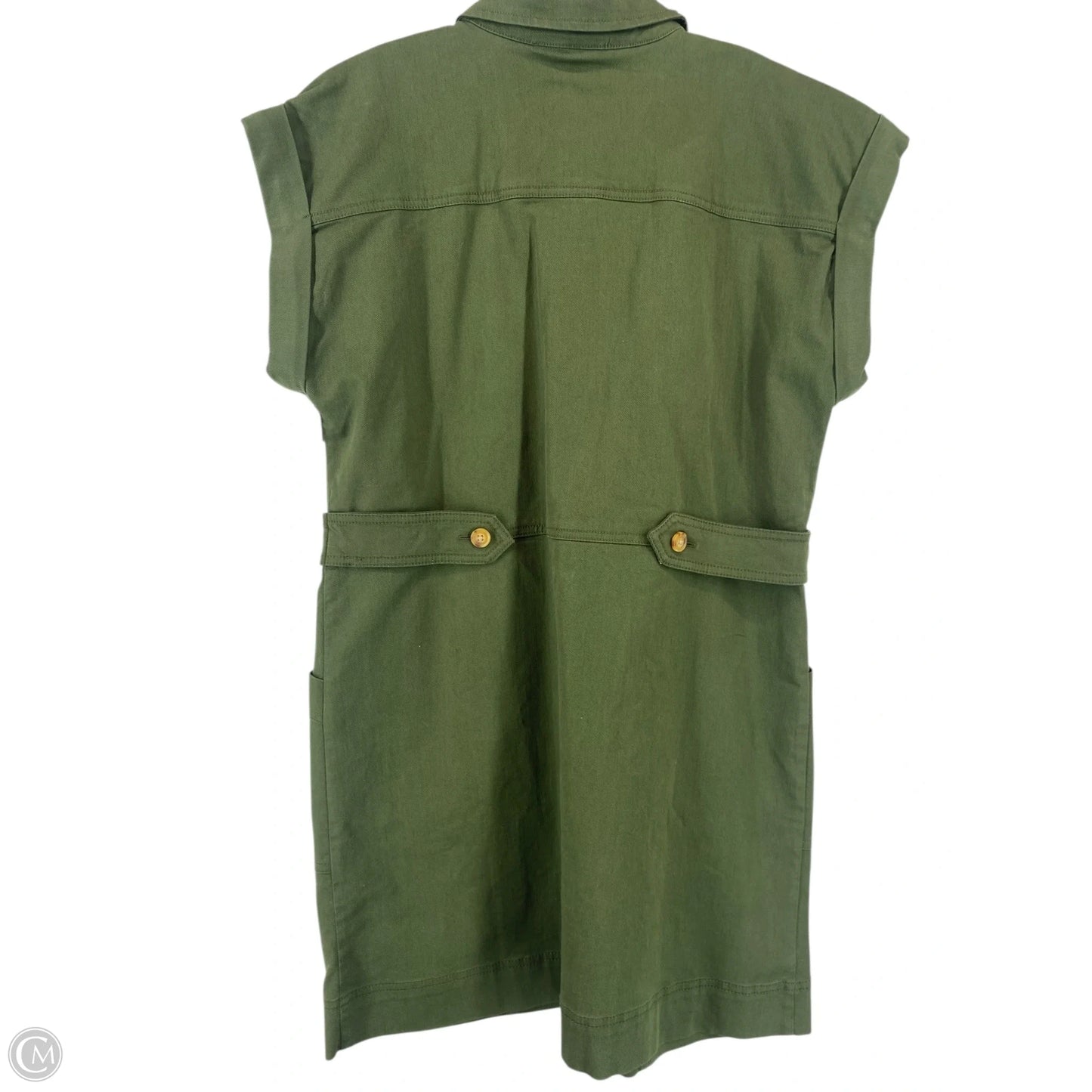 Dress Casual Short By Loft In Green, Size: 12