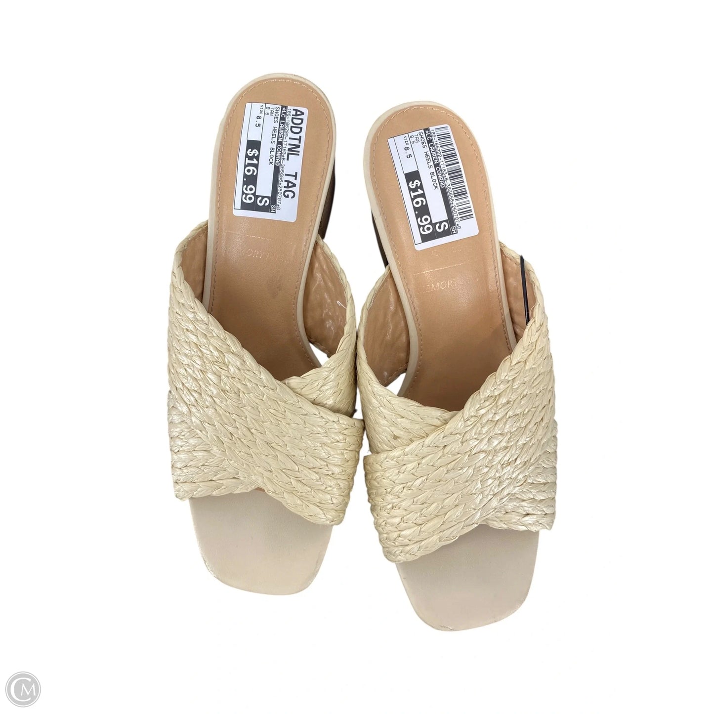 Shoes Heels Block By Lc Lauren Conrad In Tan, Size: 8.5