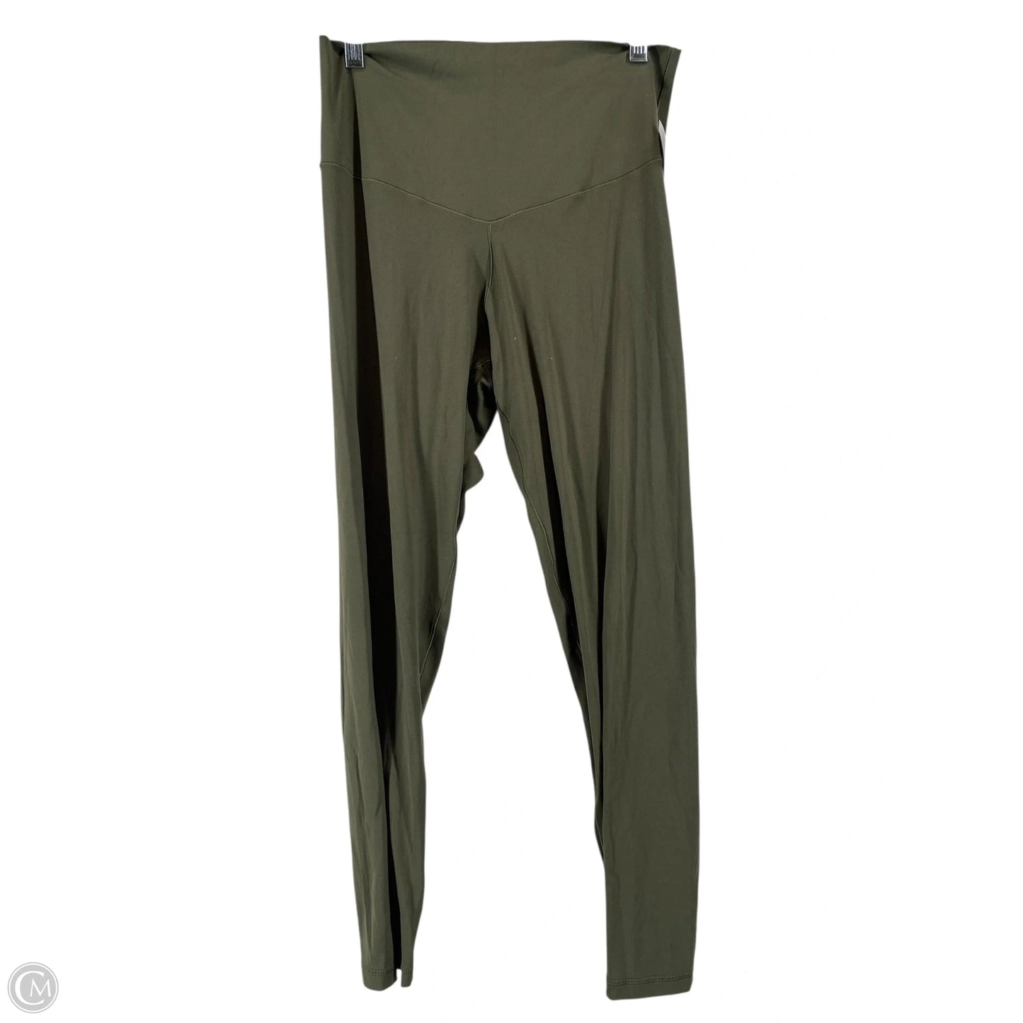 Athletic Leggings By Aerie In Green, Size: L