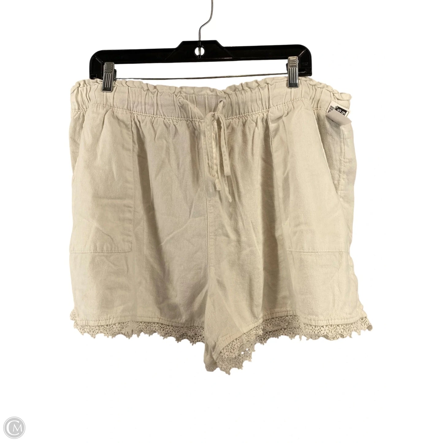 Shorts By Time And Tru In White, Size: 2x