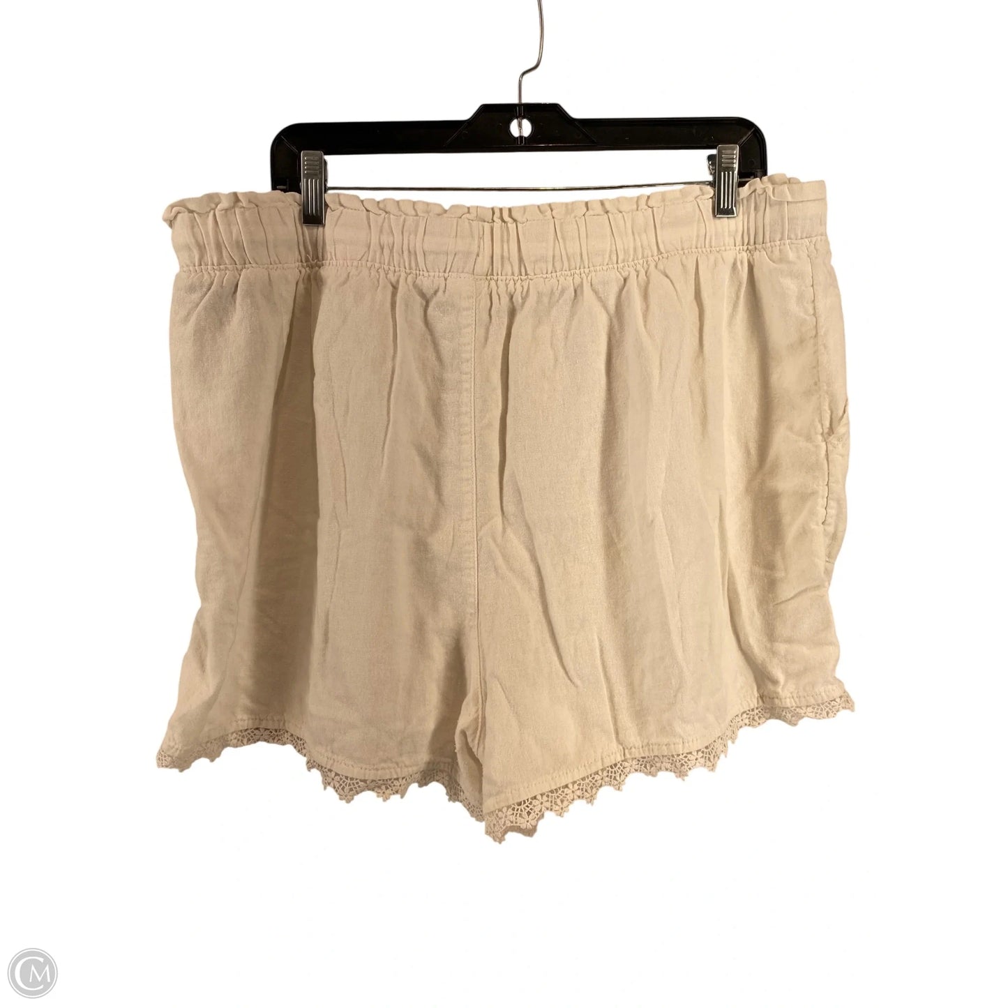 Shorts By Time And Tru In White, Size: 2x