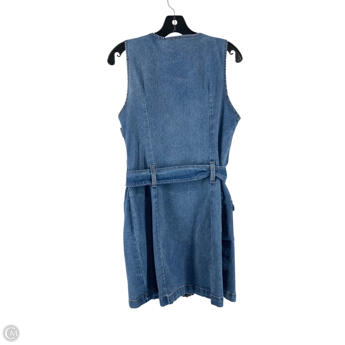 Dress Casual Short By Cmc In Blue Denim, Size: L