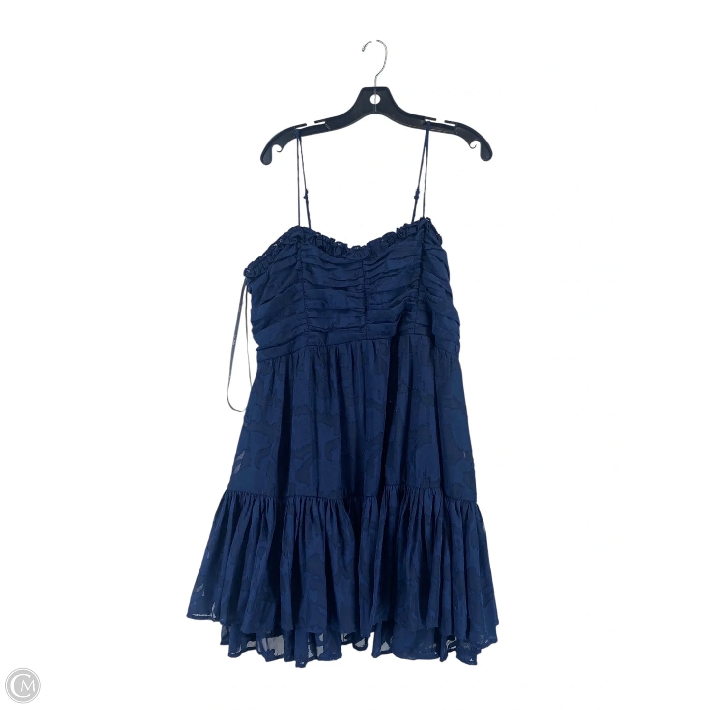 Dress Casual Short By Cme In Navy, Size: 2x