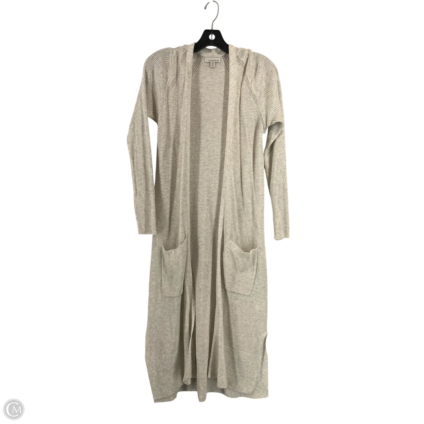 Cardigan By Allison Joy In Grey, Size: Xs