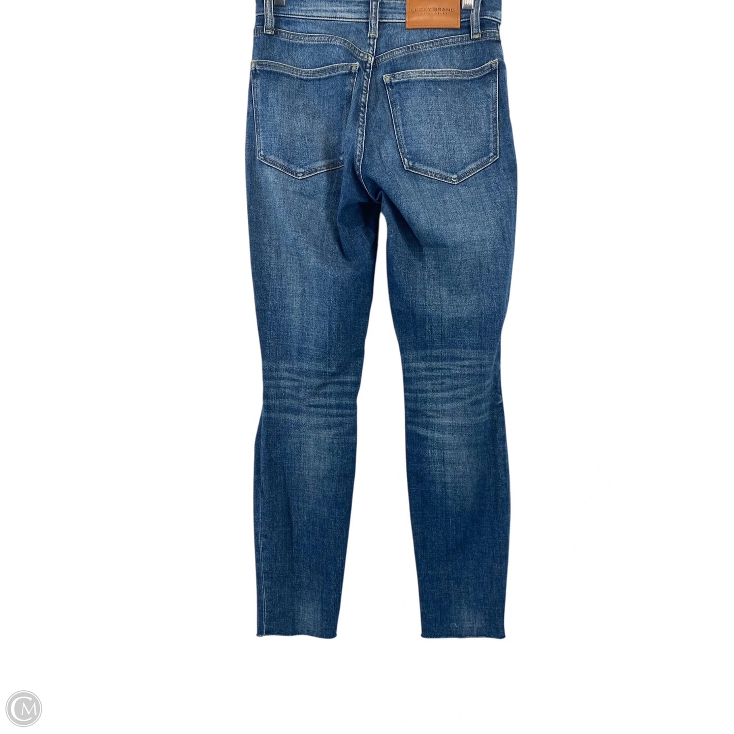 Jeans Skinny By Lucky Brand In Blue Denim, Size: 2