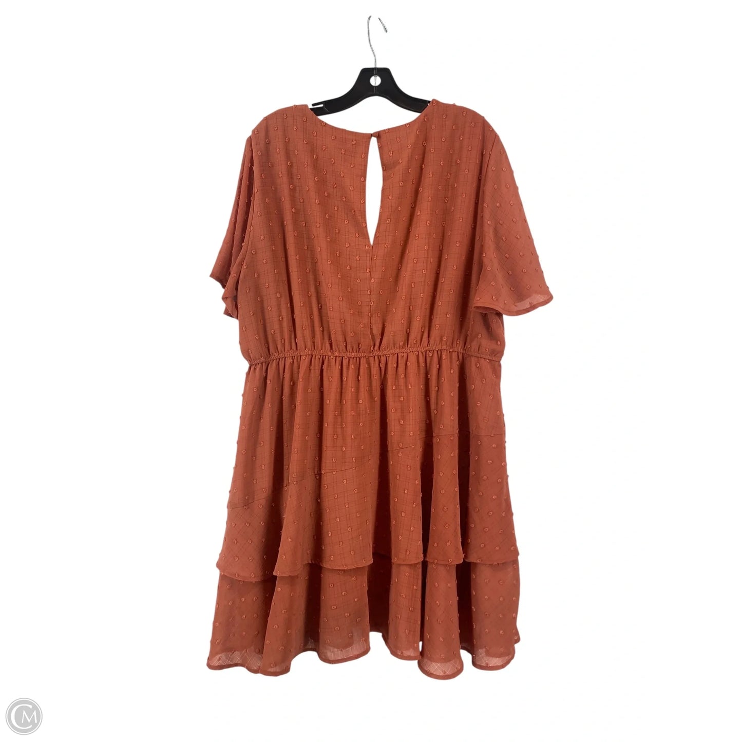 Dress Casual Short By Cme In Orange, Size: 2x