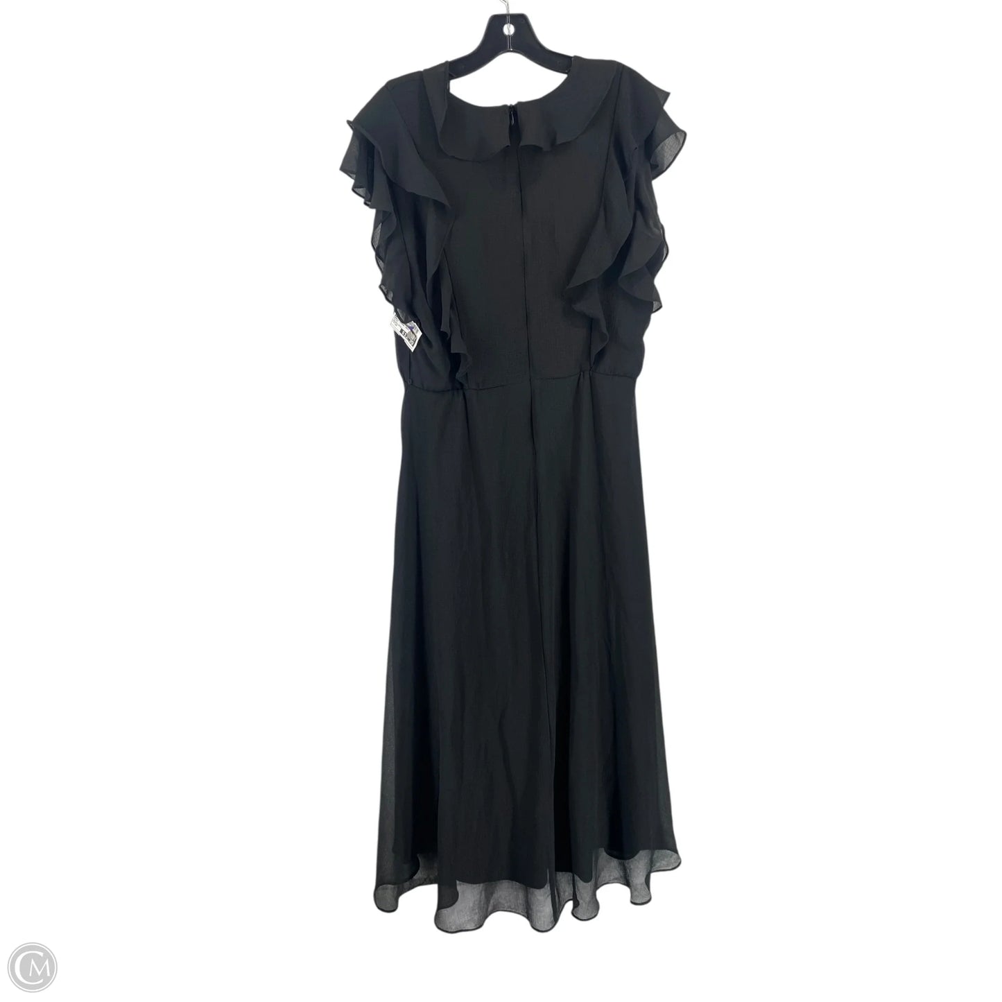 Dress Casual Maxi By Cme In Black, Size: 14