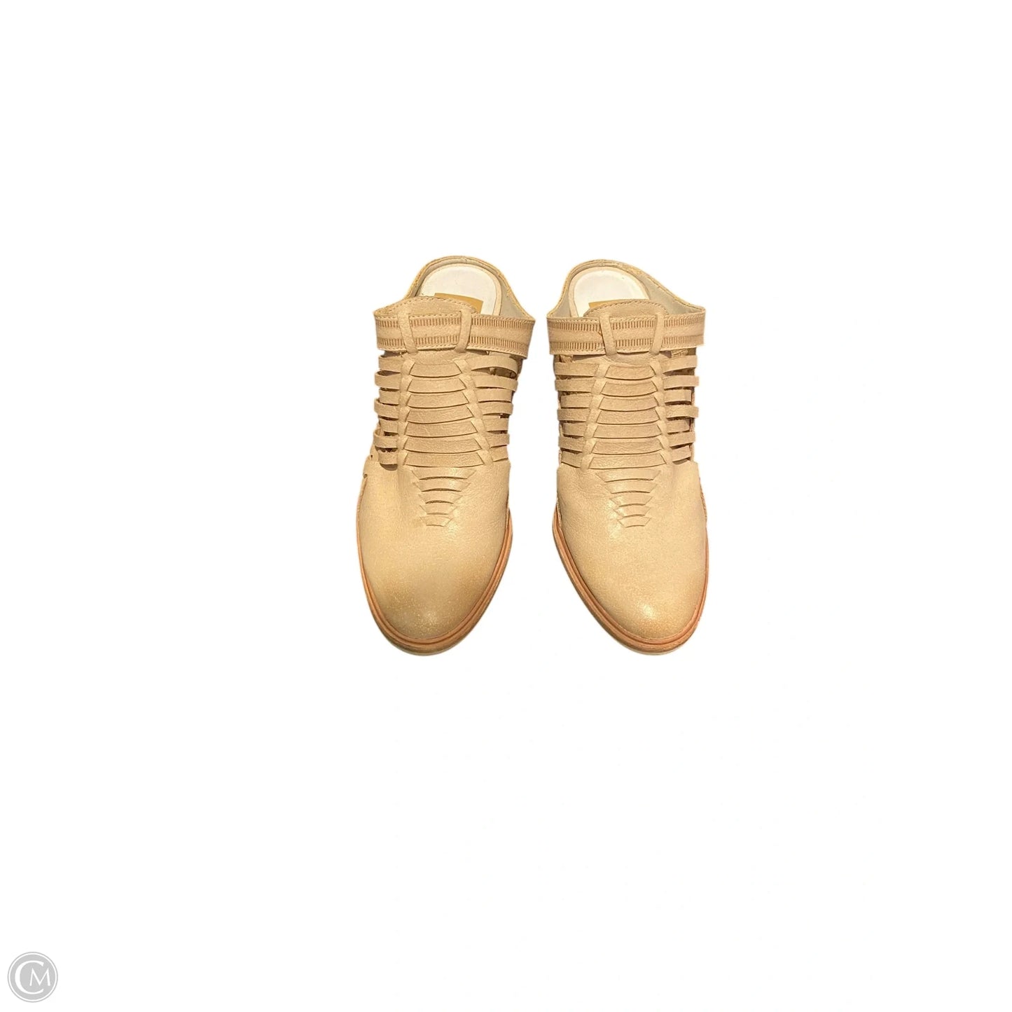 Boots Ankle Heels By Dolce Vita In Tan, Size: 6