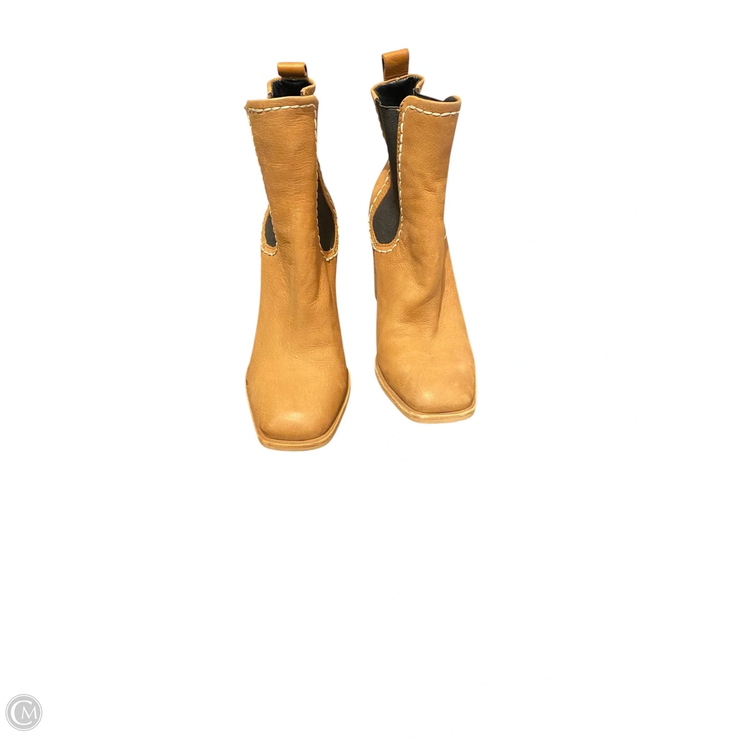 Boots Ankle Heels By Dolce Vita In Brown, Size: 6