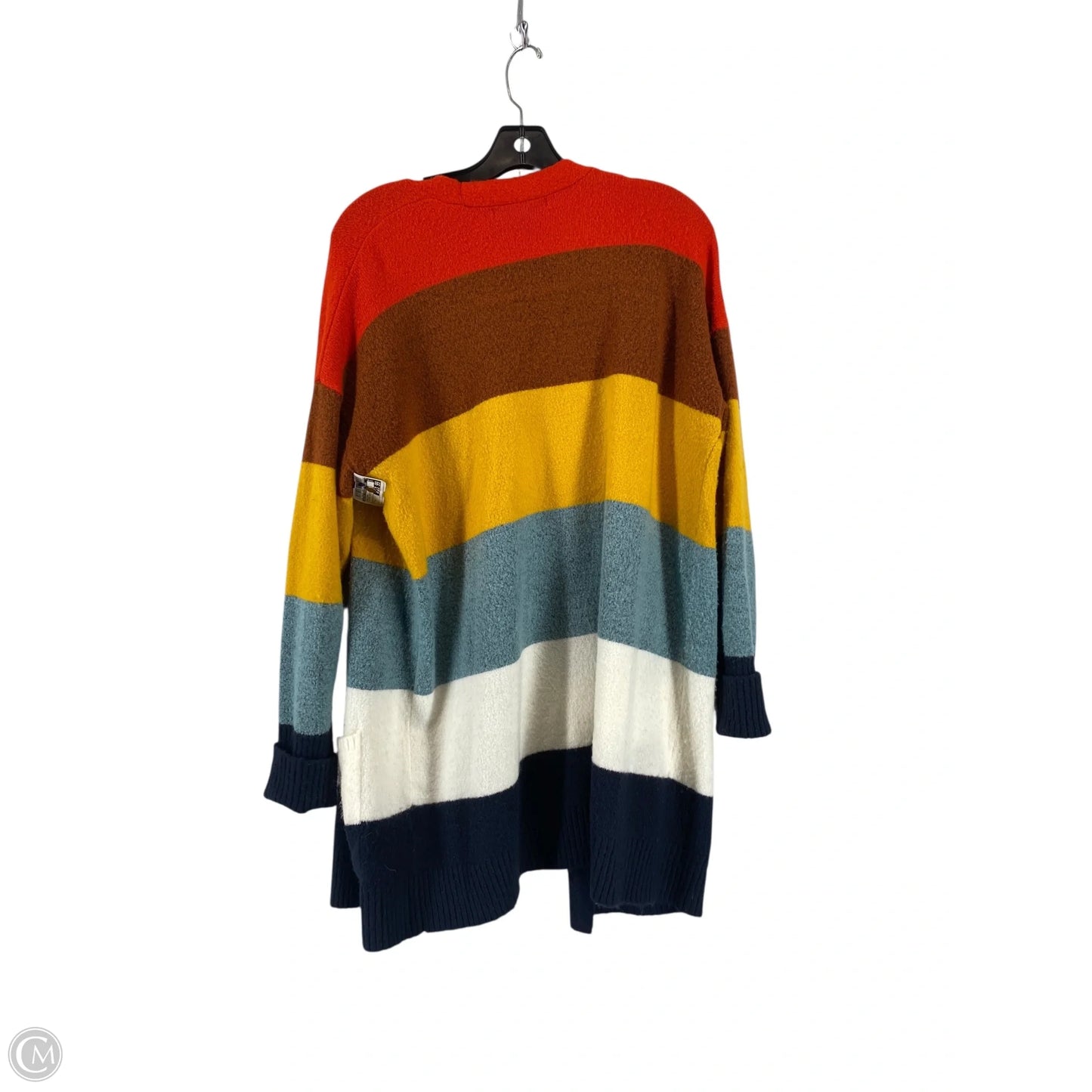 Cardigan By United States Sweaters In Striped Pattern, Size: L