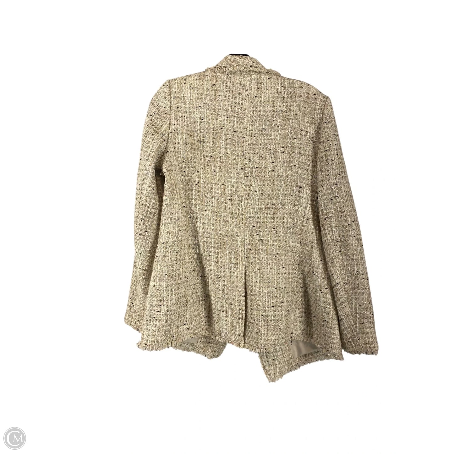 Blazer By Ann Taylor In Tan, Size: 8