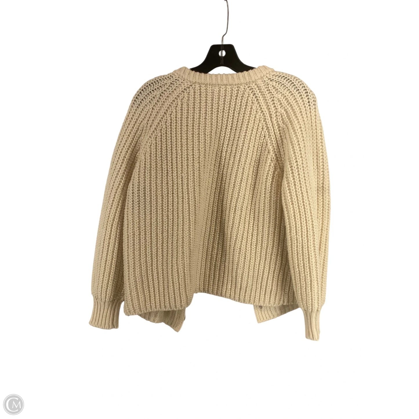 Cardigan By Cme In Cream, Size: L