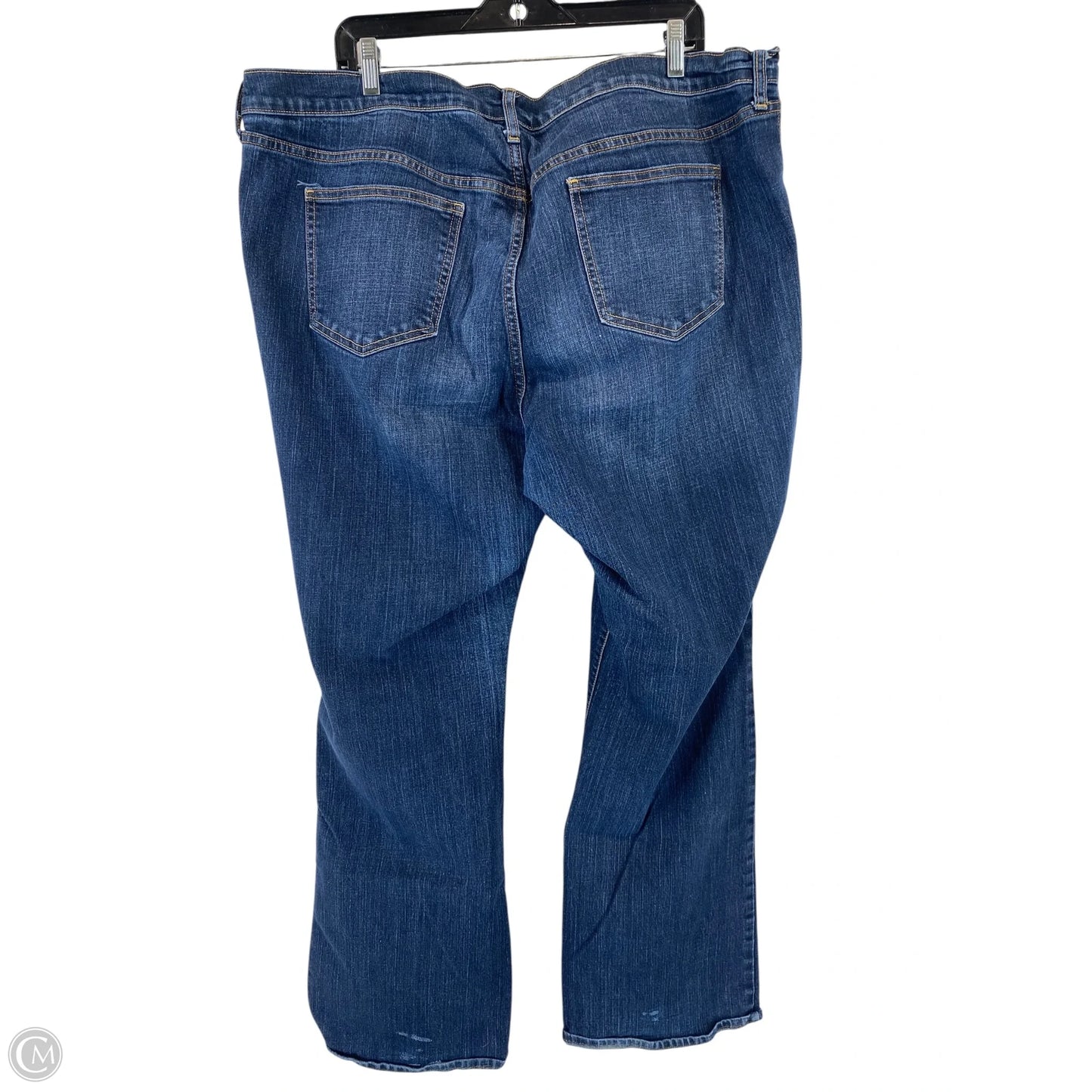 Jeans Flared By Old Navy In Blue Denim, Size: 20
