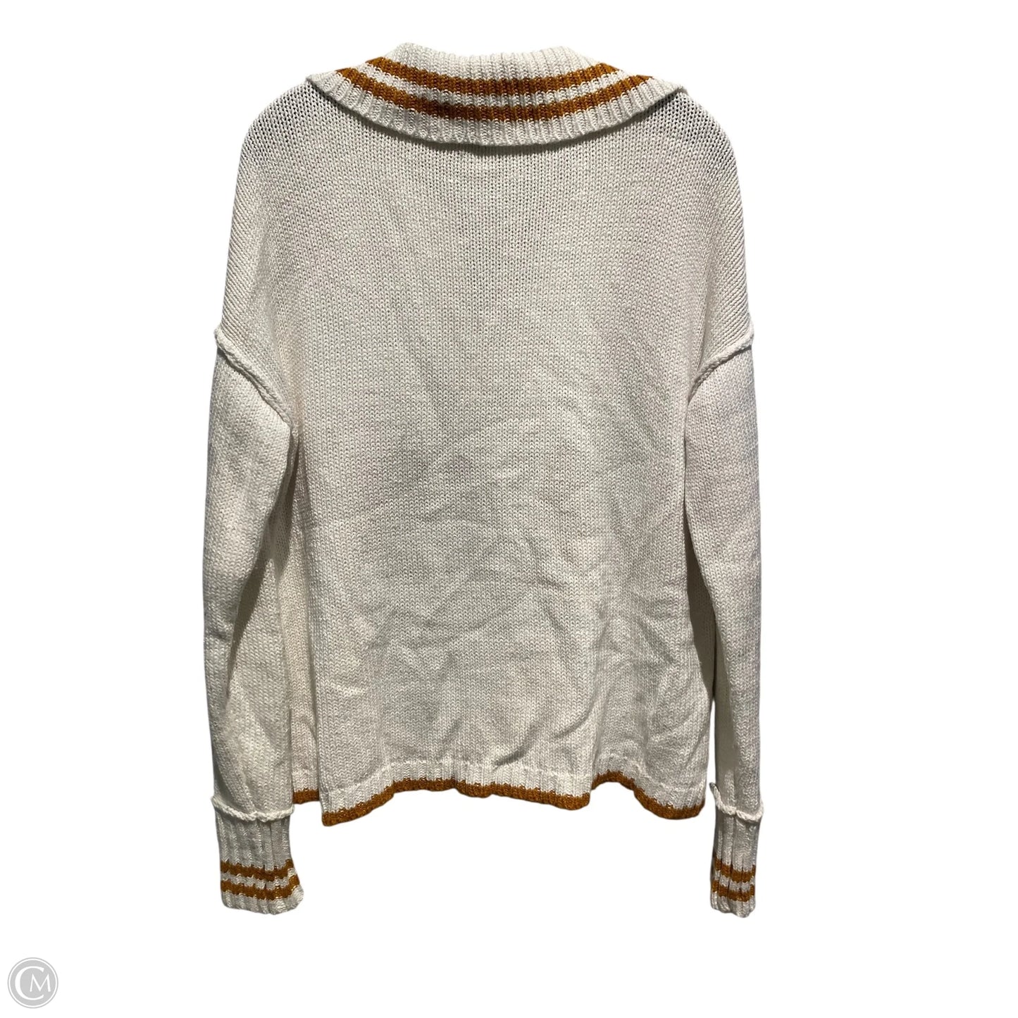 Sweater By Wonderly In Cream, Size: L