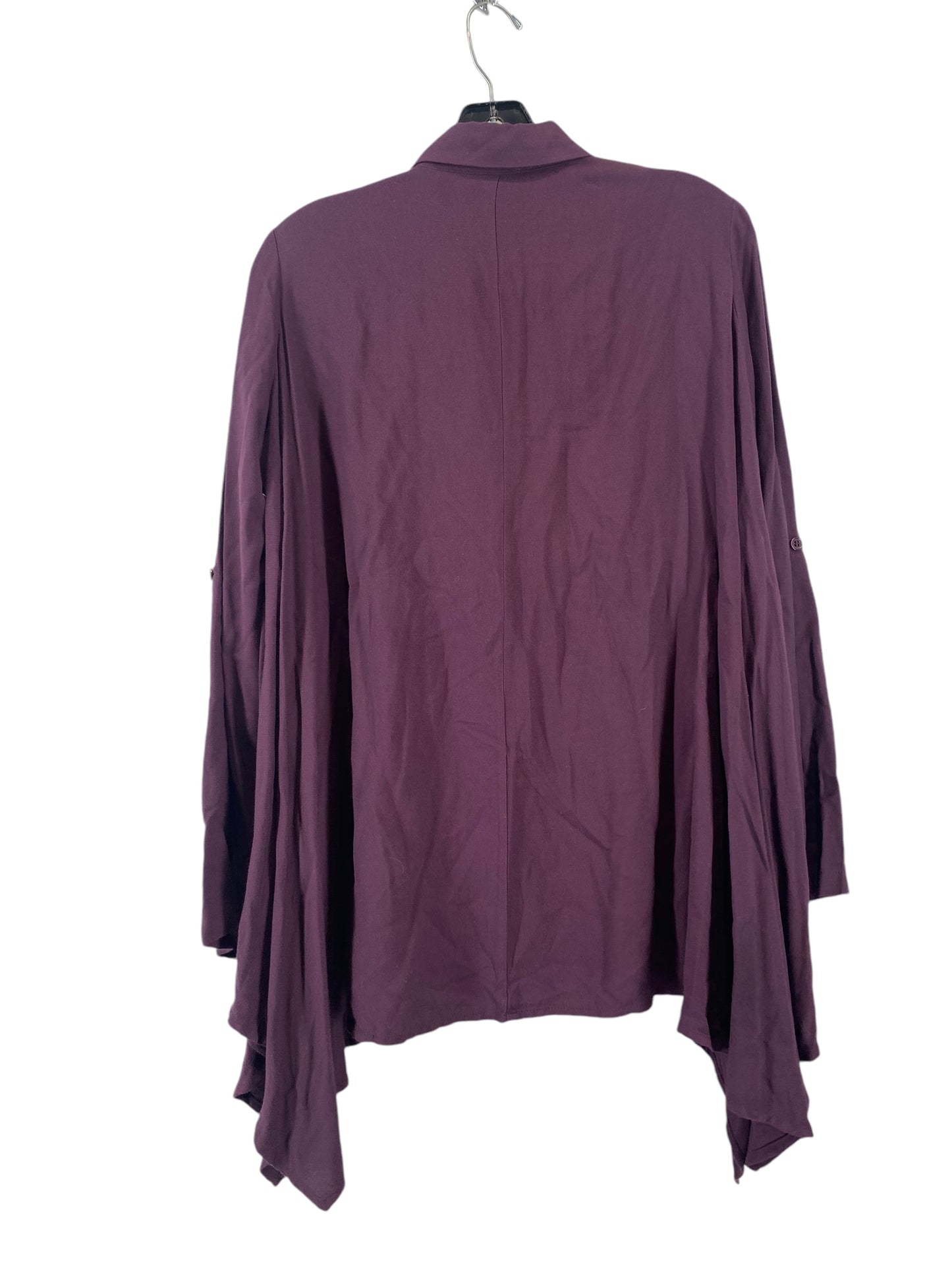 Top Long Sleeve By Eesome In Purple, Size: S