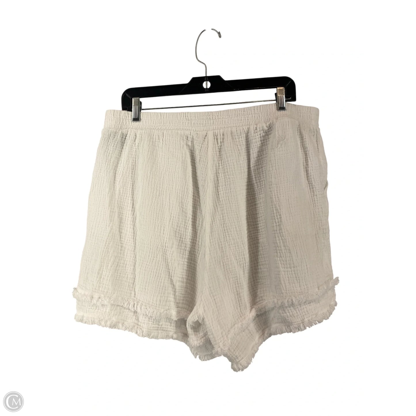Shorts By Cynthia Rowley In White, Size: 2x