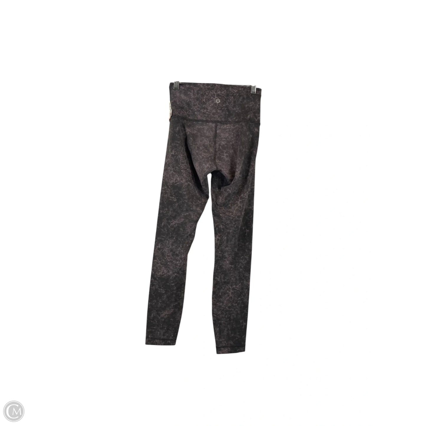 Athletic Leggings By Lululemon In Grey & Purple, Size: 4