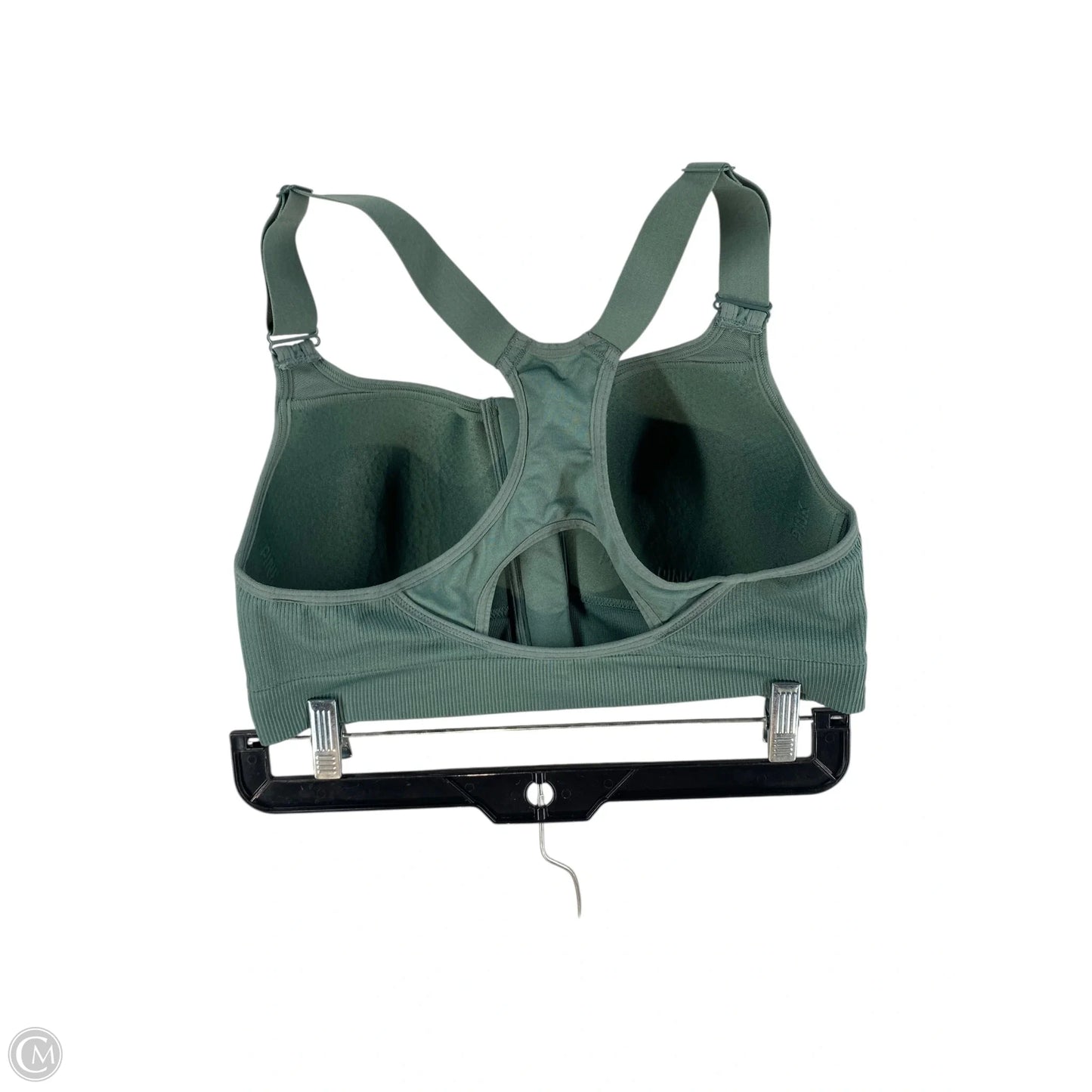 Athletic Bra By Pink In Green, Size: M