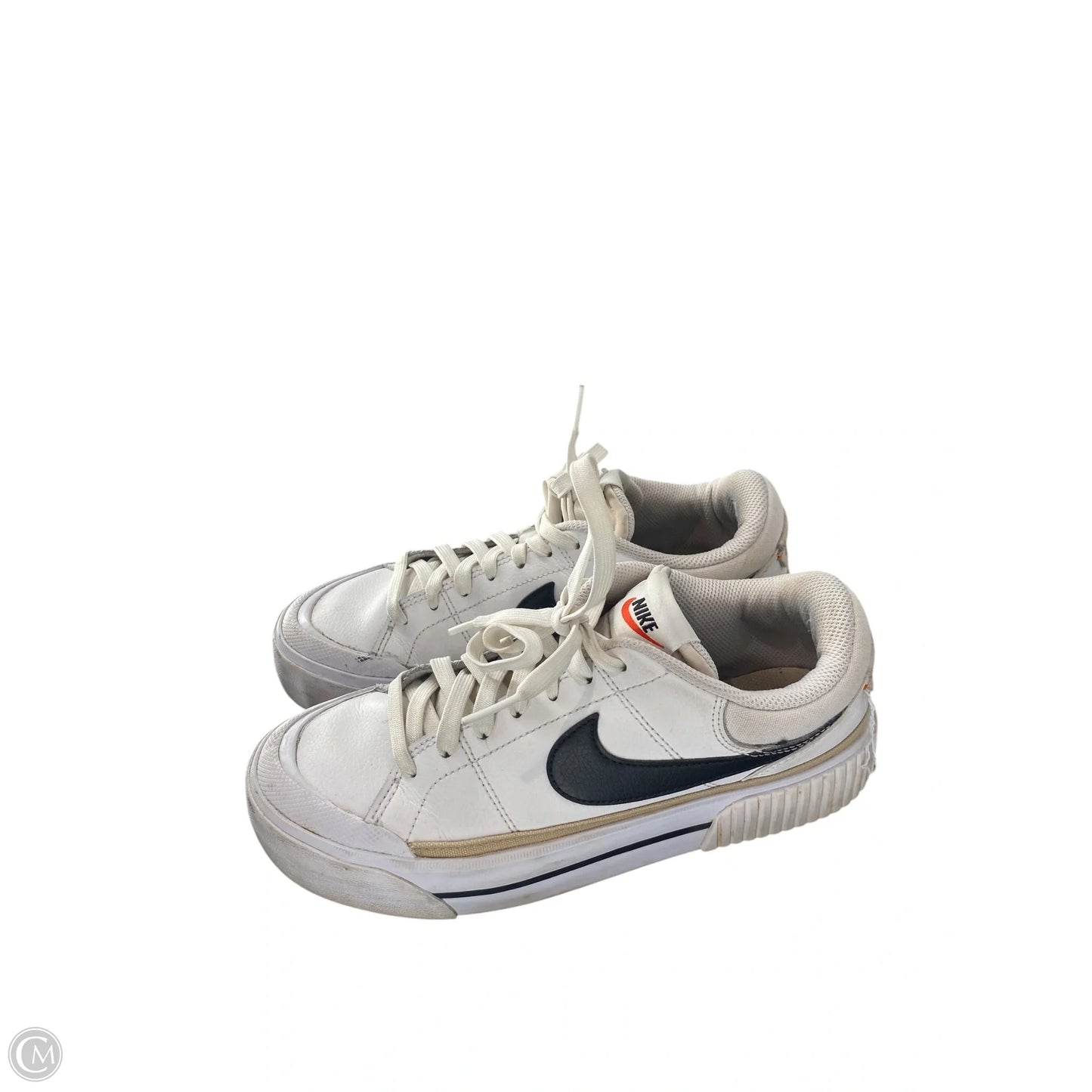 Shoes Sneakers By Nike In White, Size: 7.5