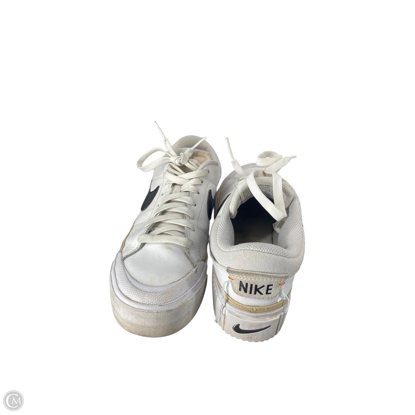 Shoes Sneakers By Nike In White, Size: 7.5
