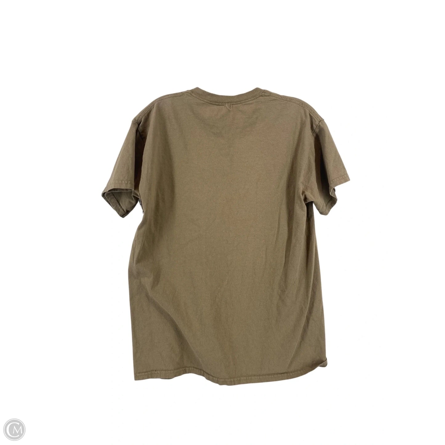 Top Short Sleeve Basic By Cmc In Brown, Size: M