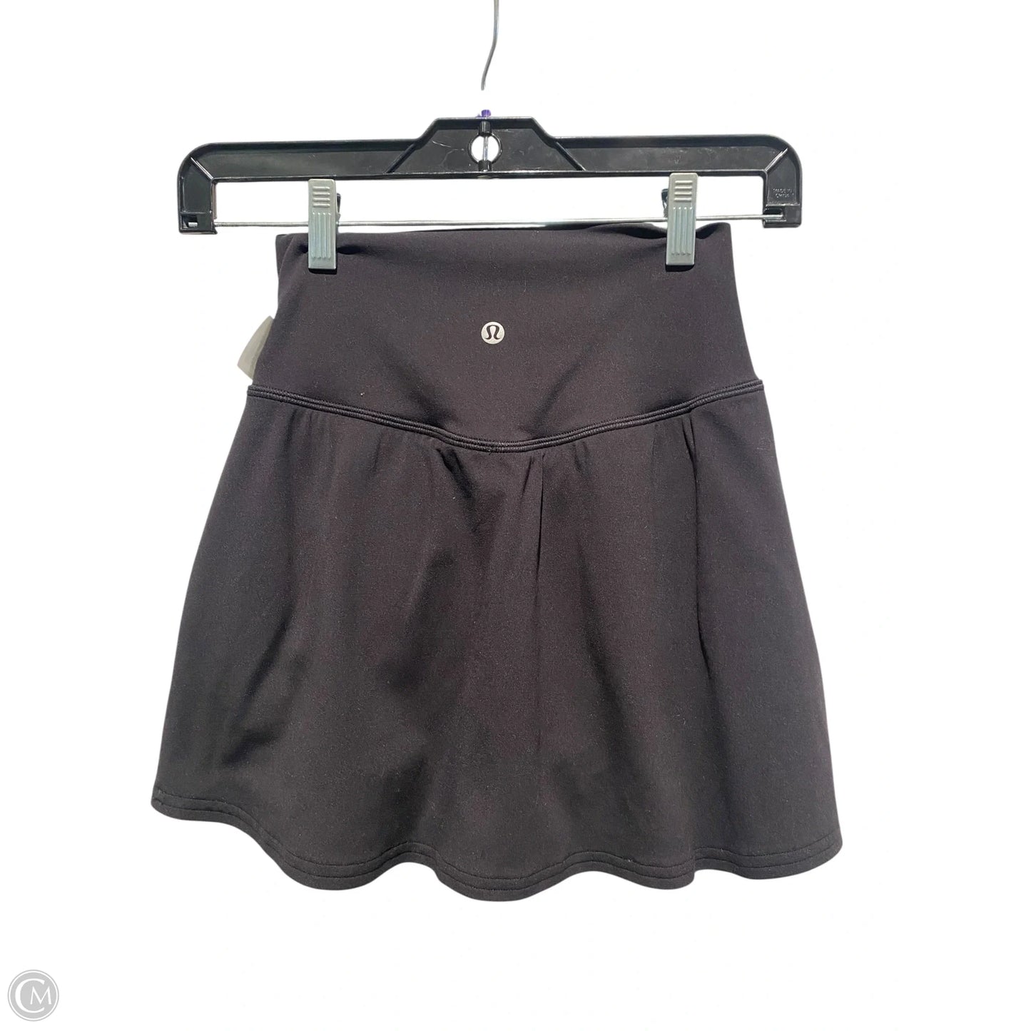 Athletic Skirt By Lululemon In Black, Size: 6