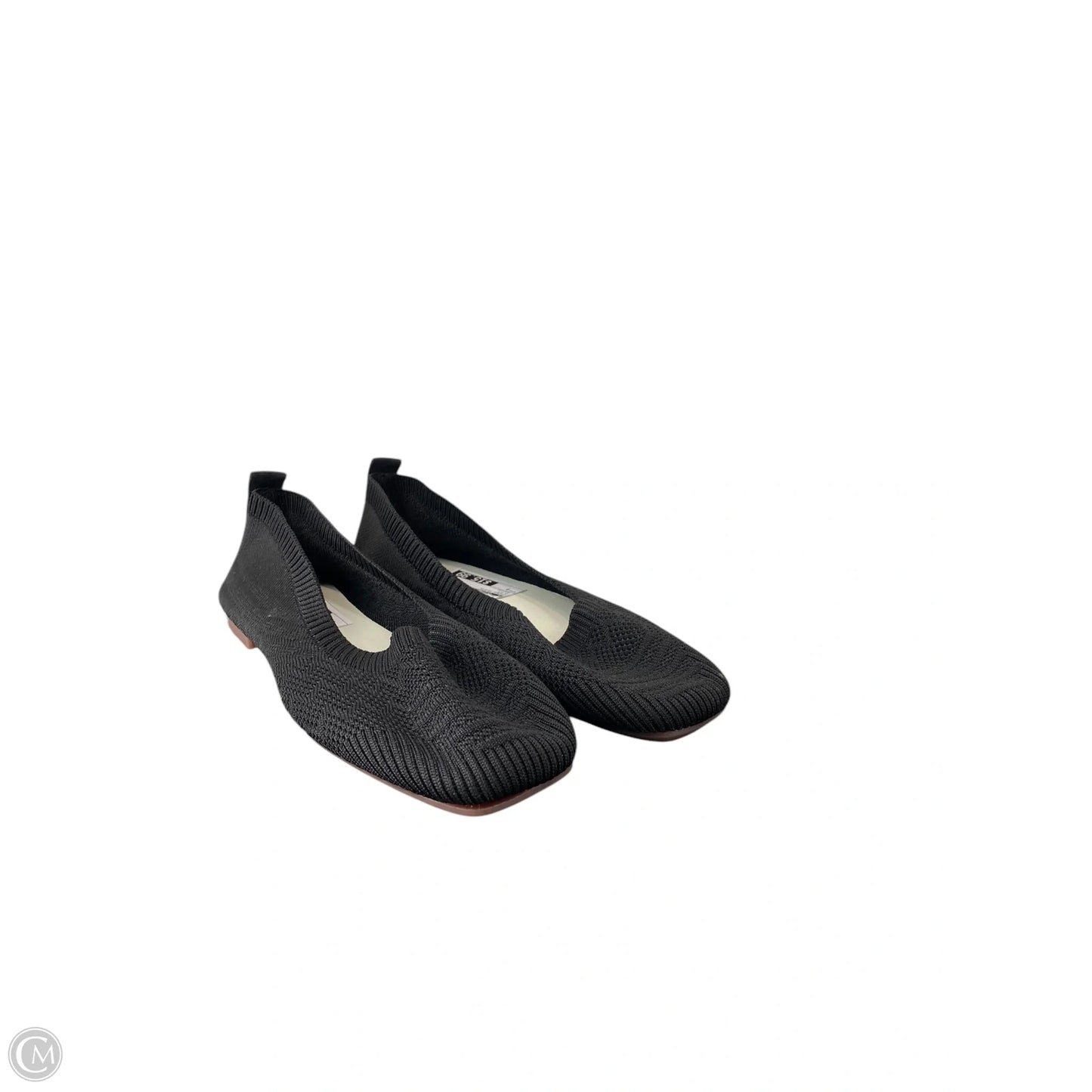 Shoes Flats By Clothes Mentor In Black, Size: 9