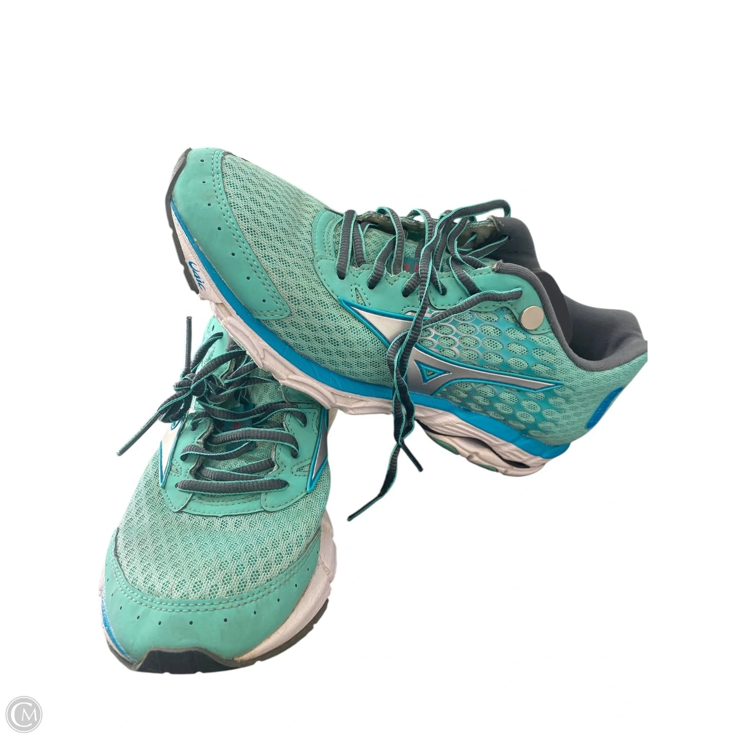Shoes Athletic By Asics In Green, Size: 8
