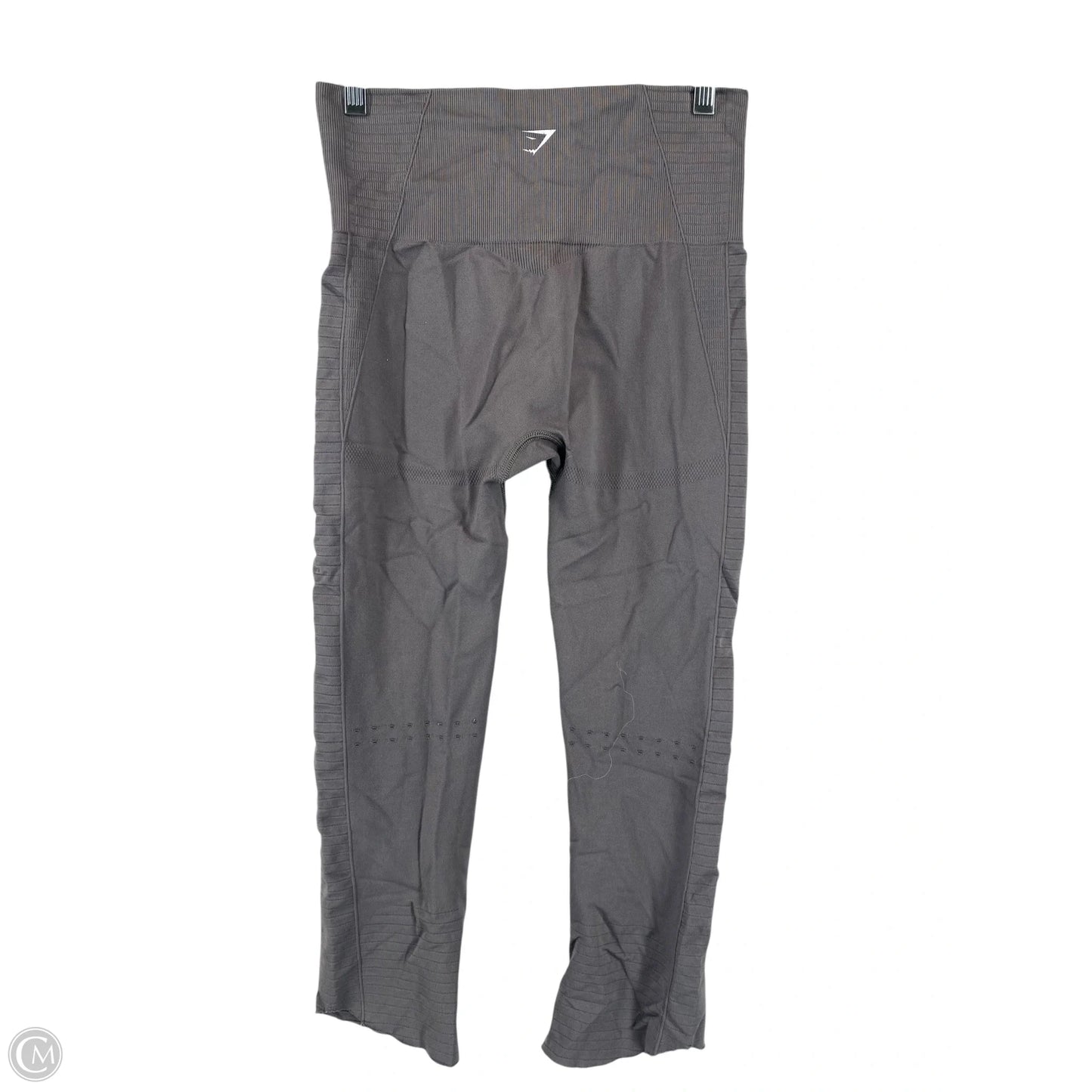 Athletic Leggings By Gym Shark In Grey, Size: M