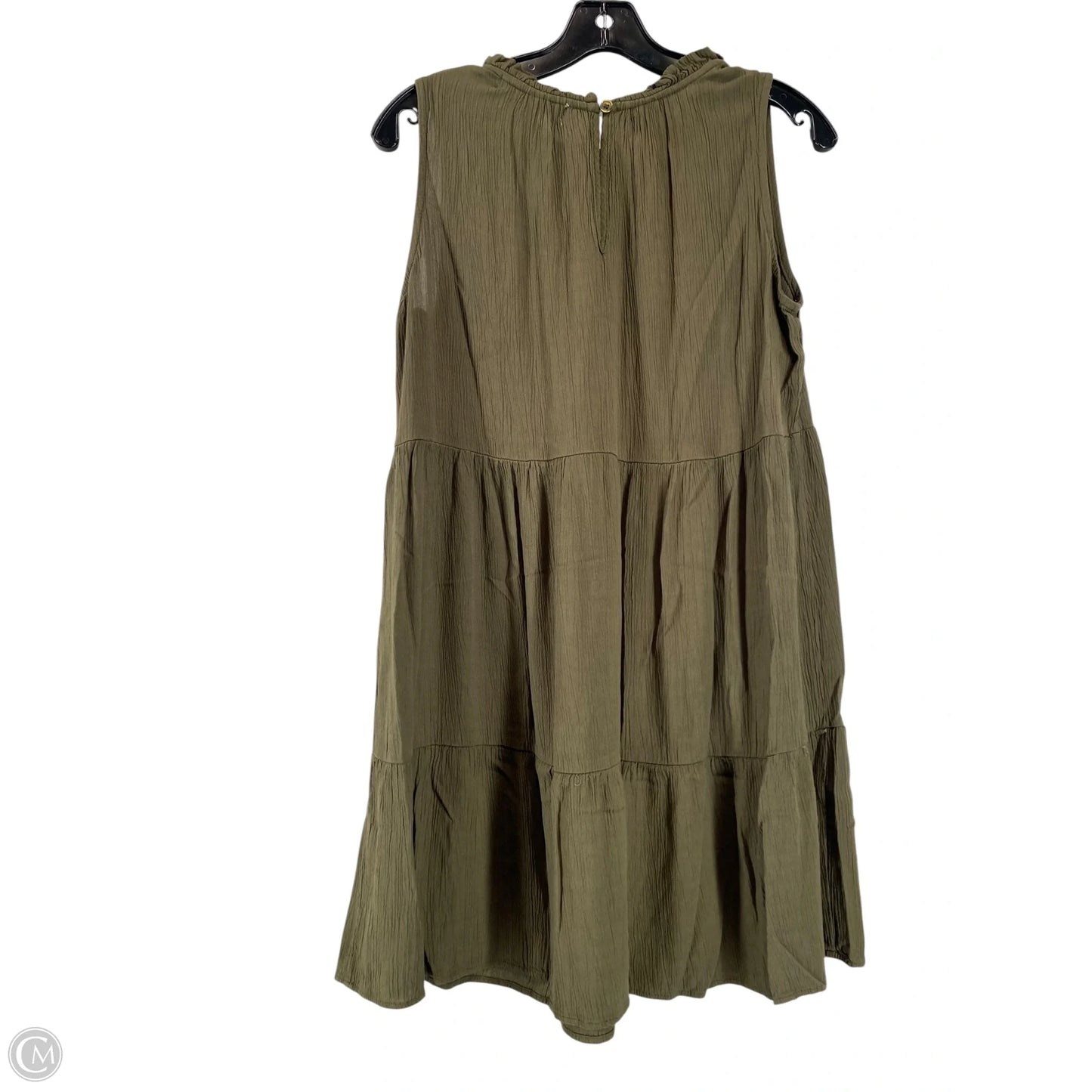 Dress Casual Short By Clothes Mentor In Green, Size: 1x