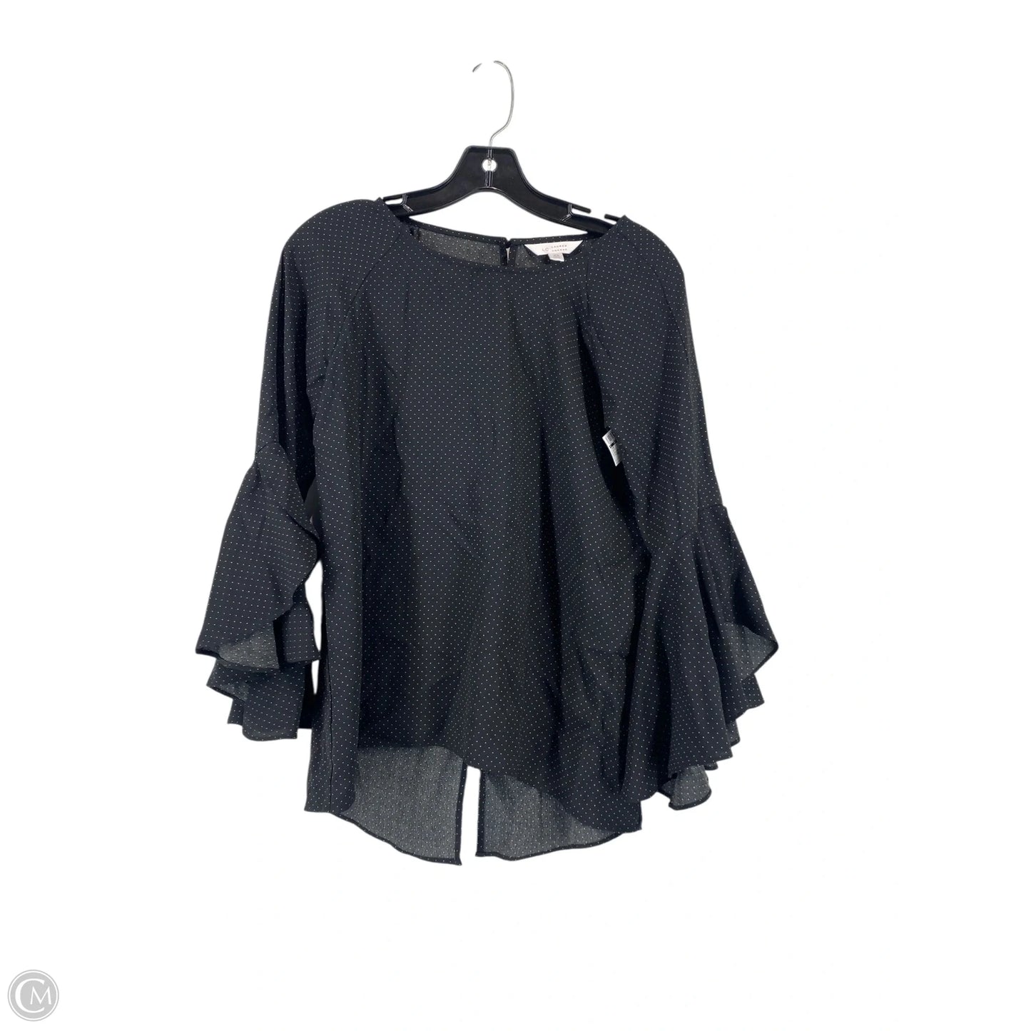 Top Long Sleeve By Clothes Mentor In Black, Size: Xs