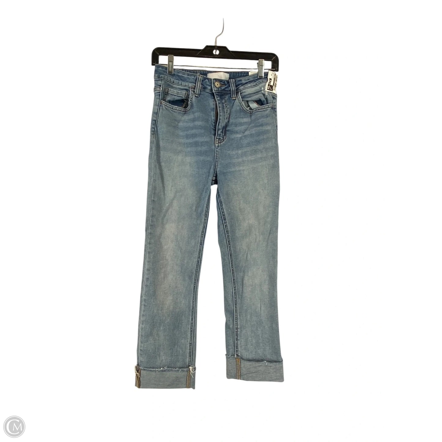 Jeans Straight By Vervet In Blue Denim, Size: 26